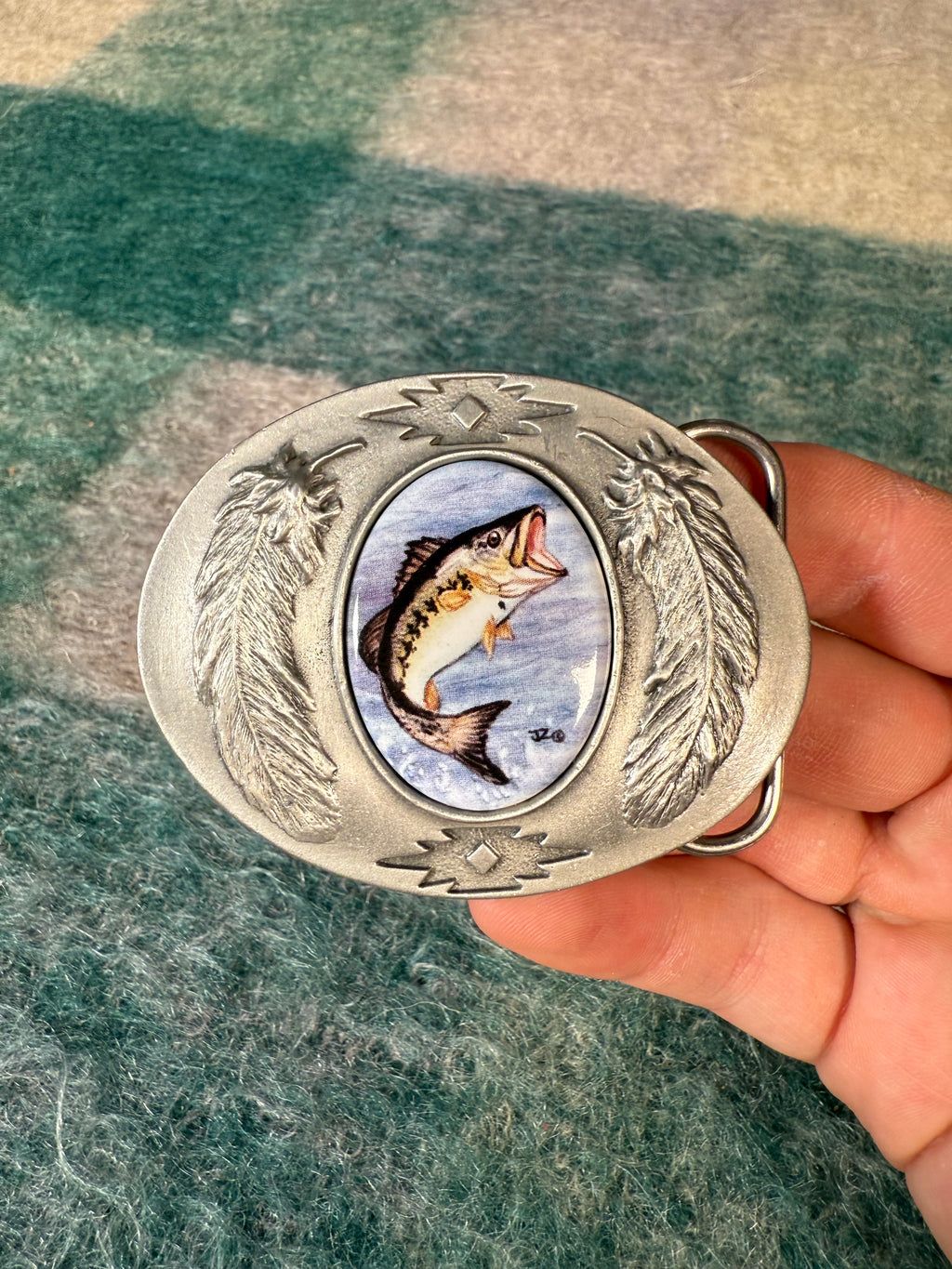 2004 Fish Western Belt Buckle