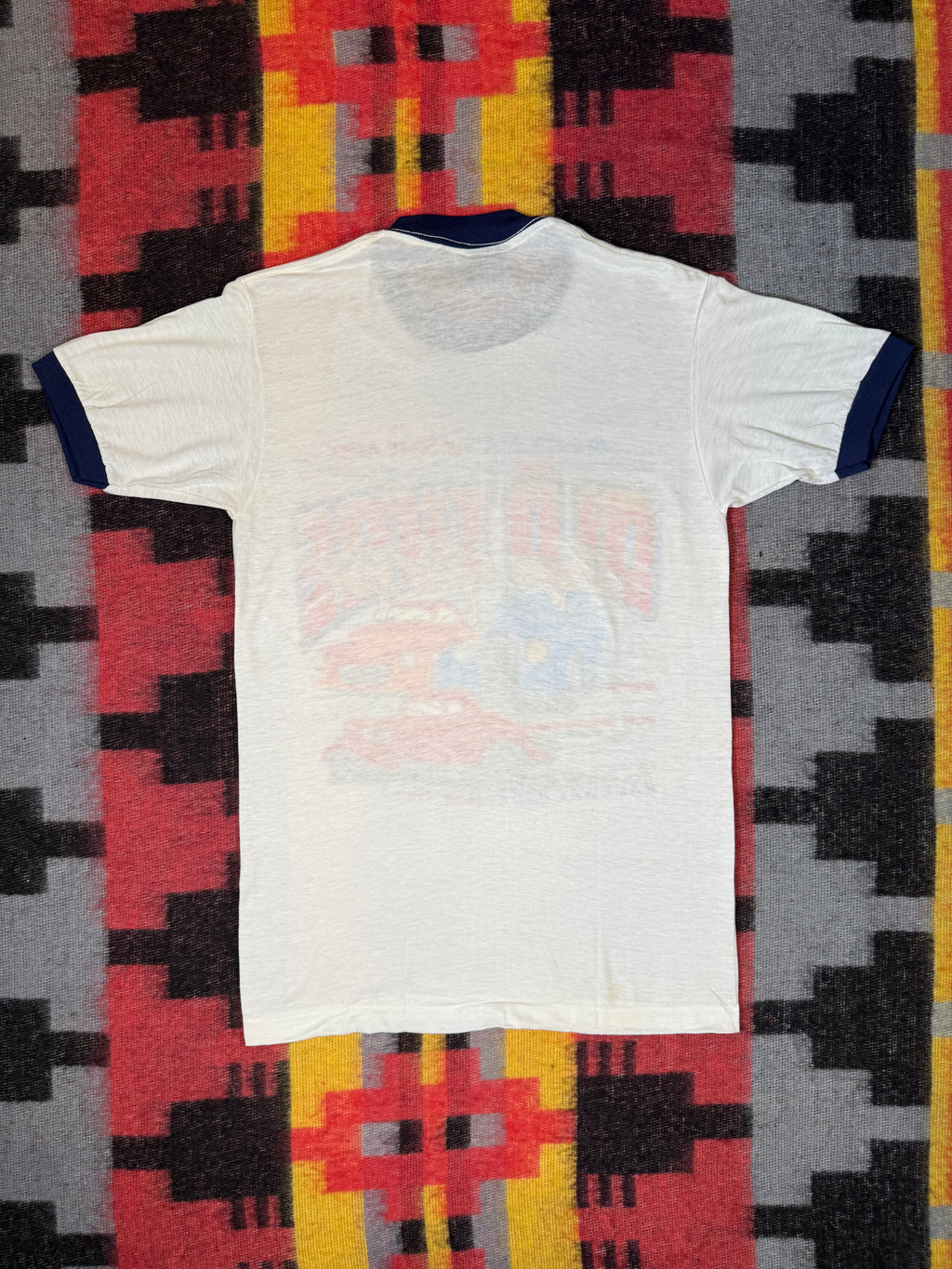 Vintage 1988 Old Time Hot Rod Ringer Tee (S)