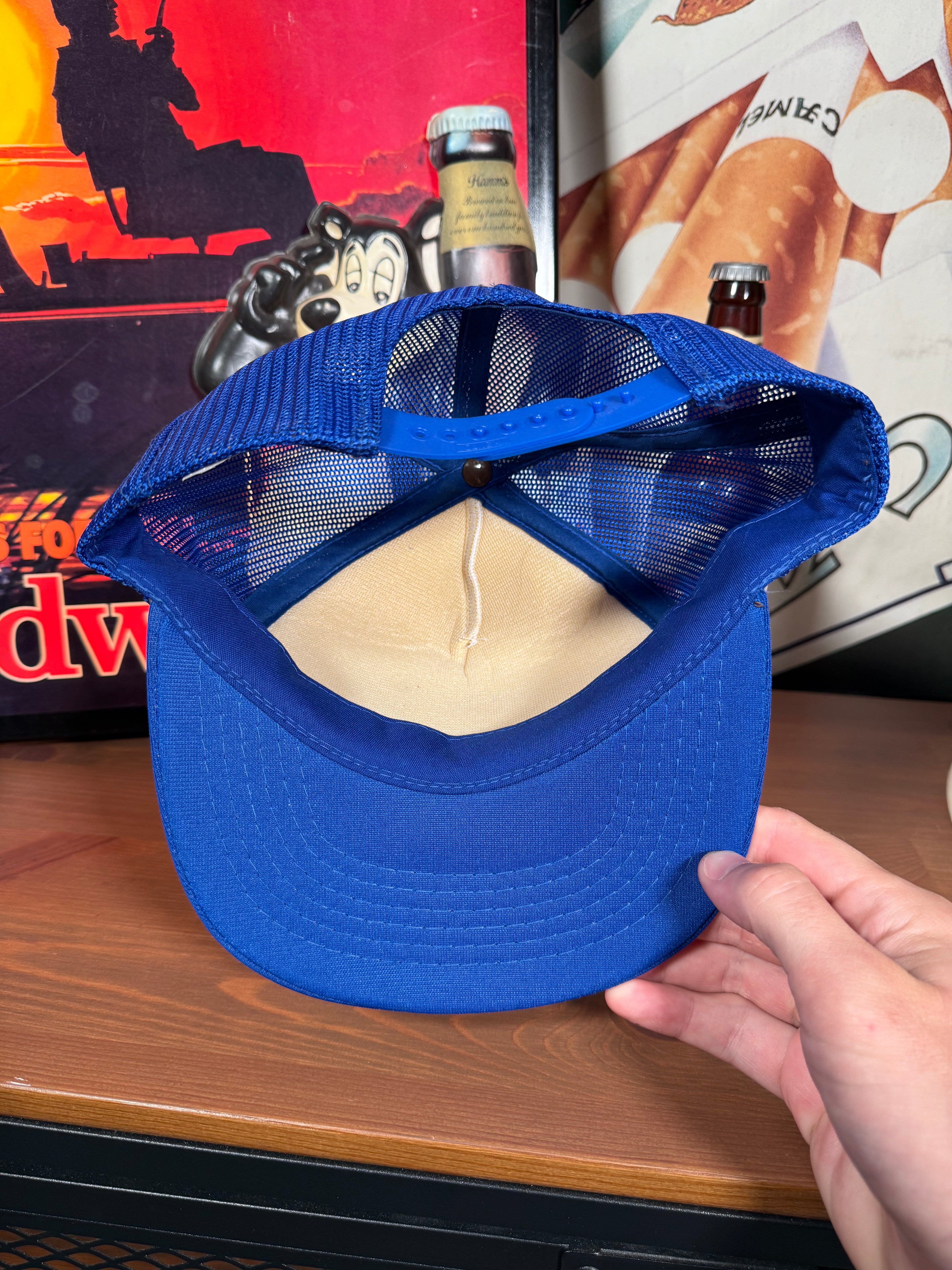Vintage Gulf Explosives Trucker Hat
