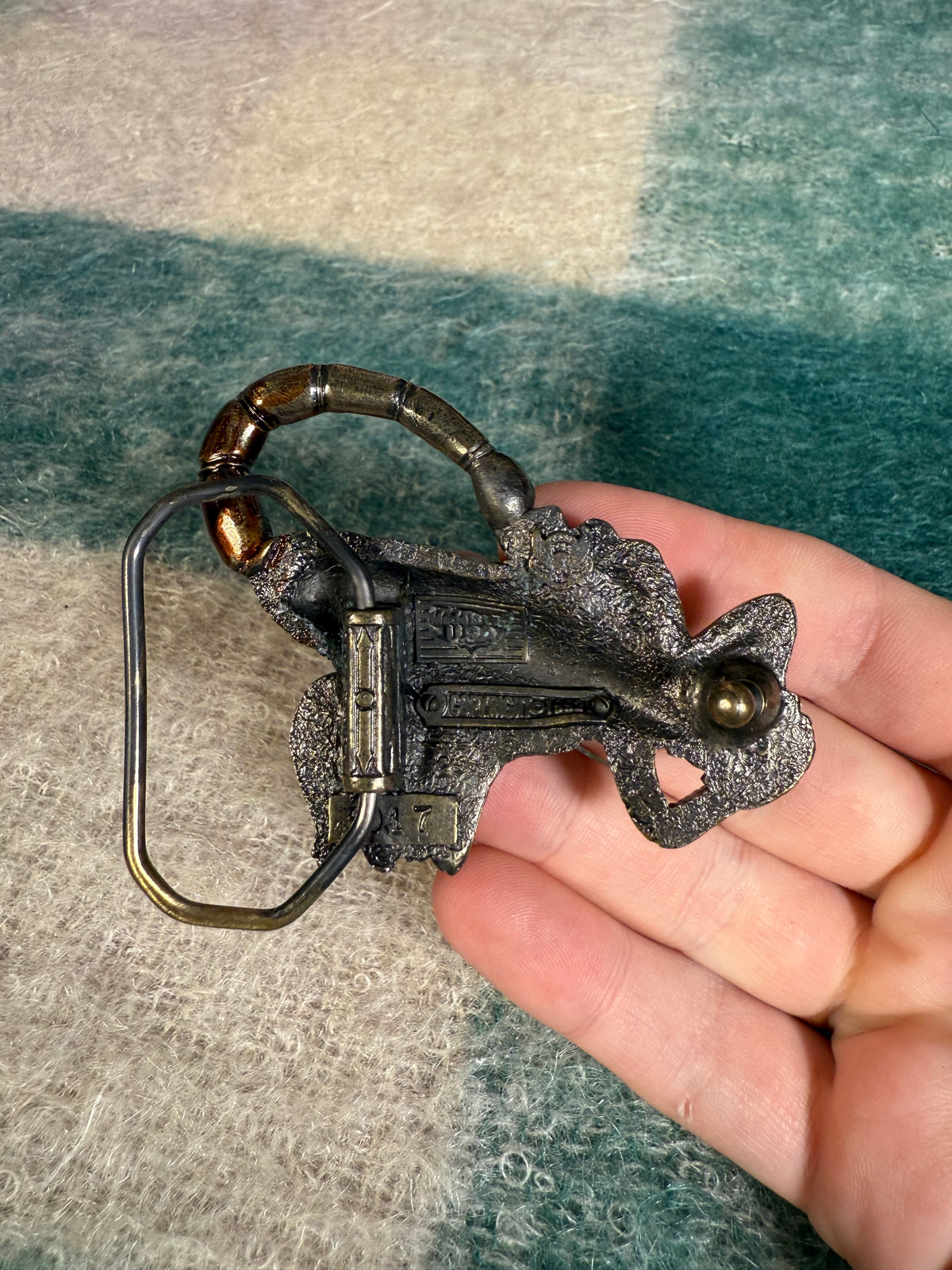 Vintage 3D Scorpion Belt Buckle