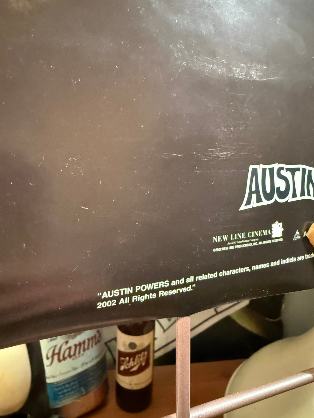 Vintage 2002 I Dig It Baby Austin Powers Poster