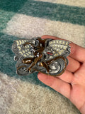 Vintage Dark Fantasy Dragon Belt Buckle