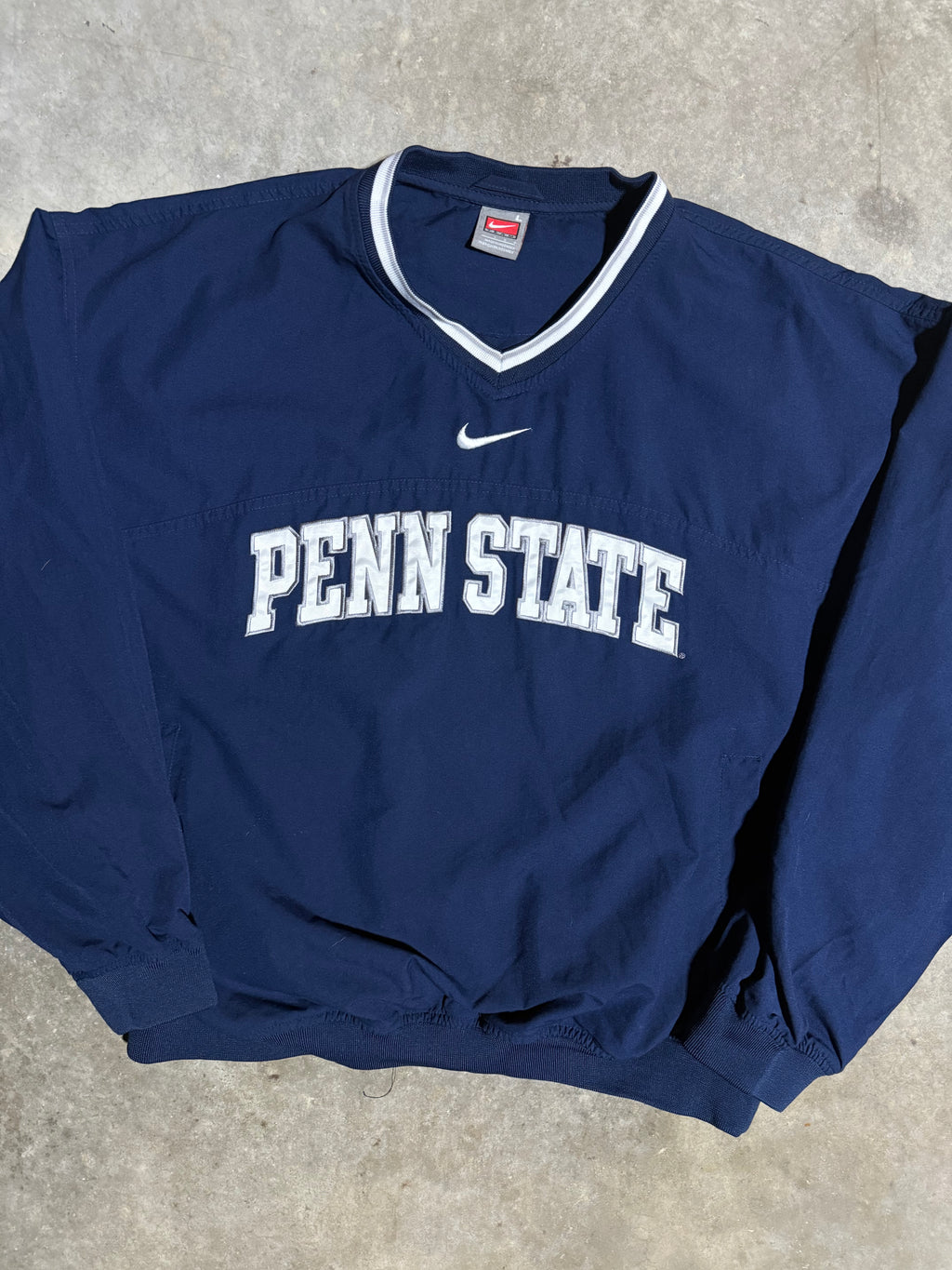 Vintage Penn State Nike Center Swoosh Pullover Windbreaker (L)