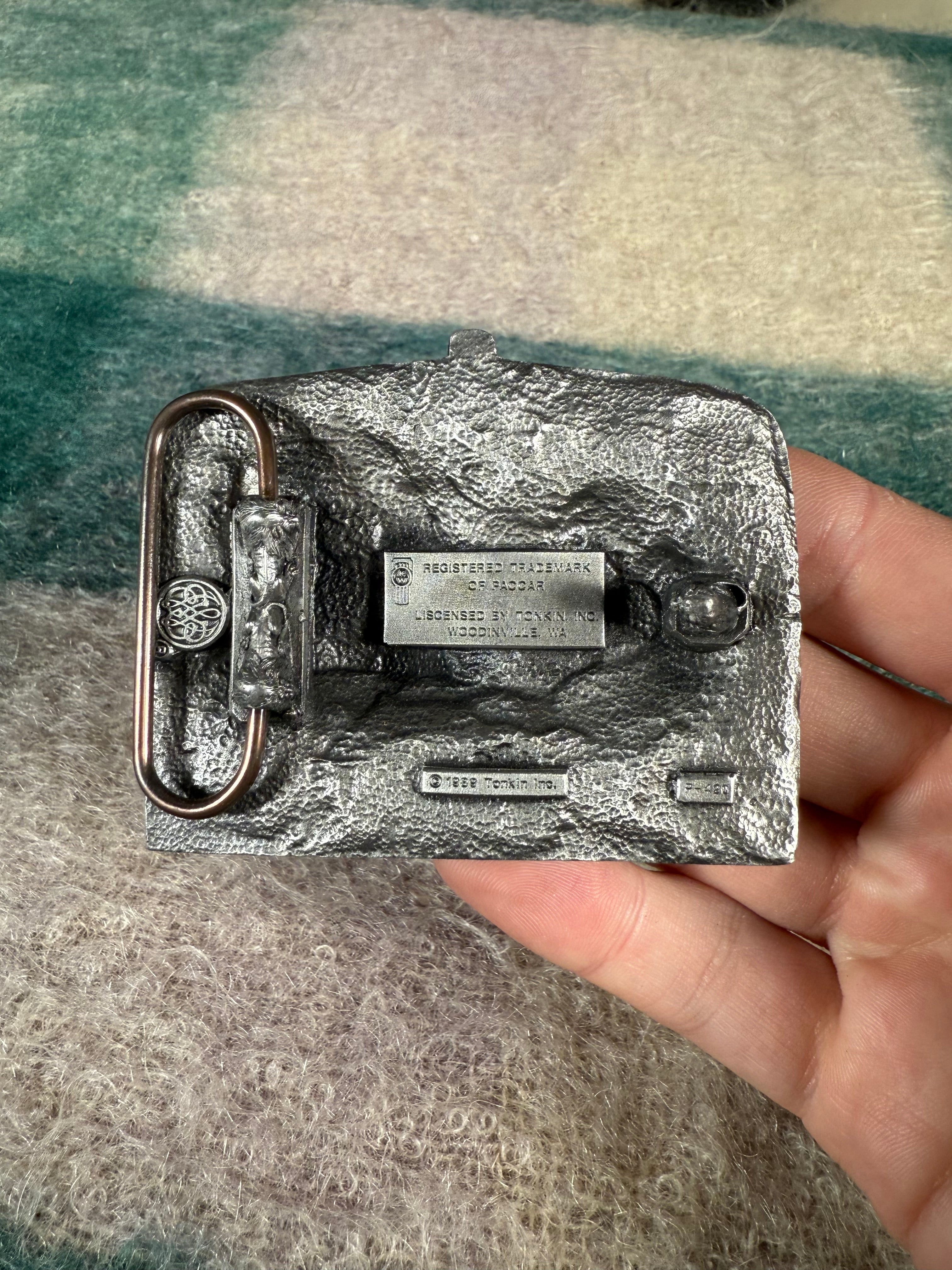 Vintage Kenworth Trucks Belt Buckle