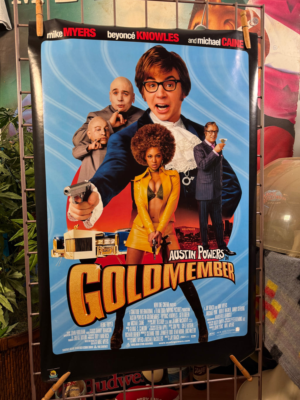 Vintage 2002 Austin Powers Goldmember Movie Poster
