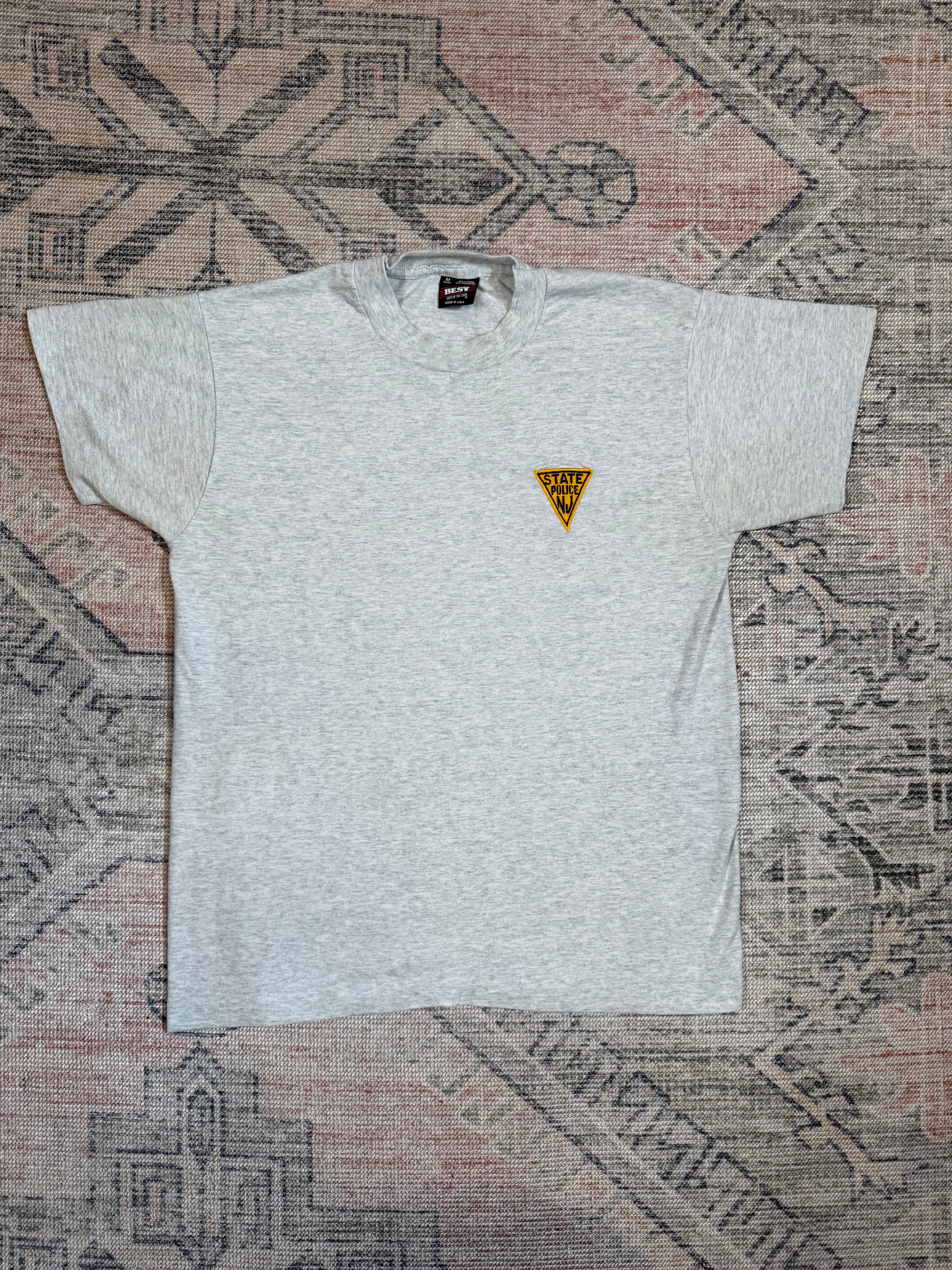 Vintage Early 90s New Jersey State Police T-Shirt (M)