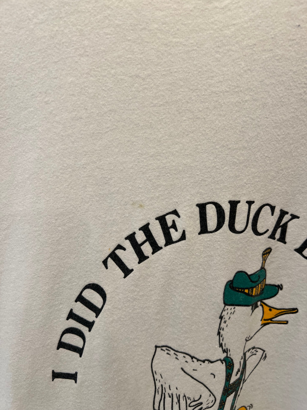 Vintage I Did The Duck Dance Tee (L)