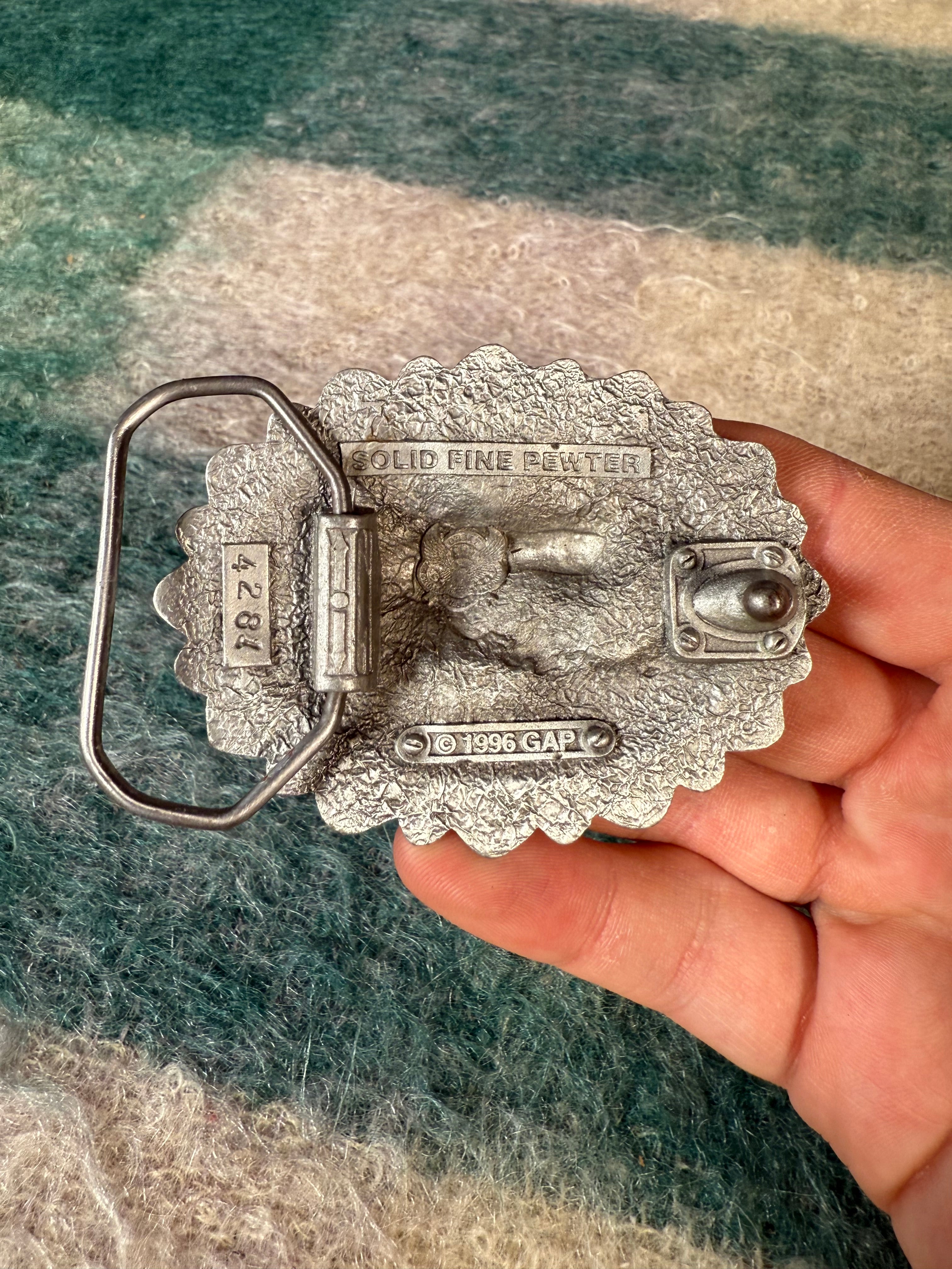 Vintage Snake Western Belt Buckle