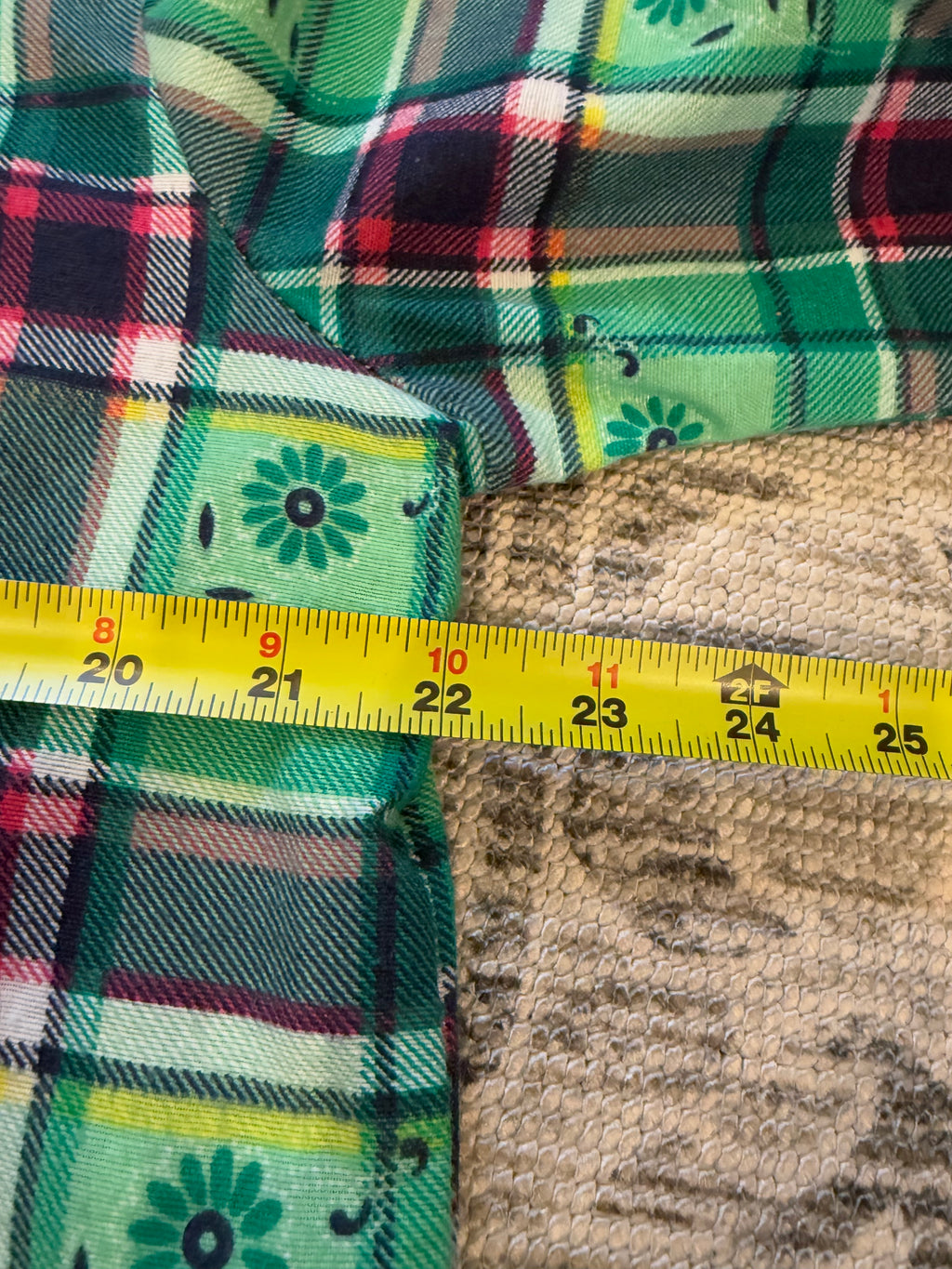Vintage American Sweetheart Green Flannel Shirt (WL)