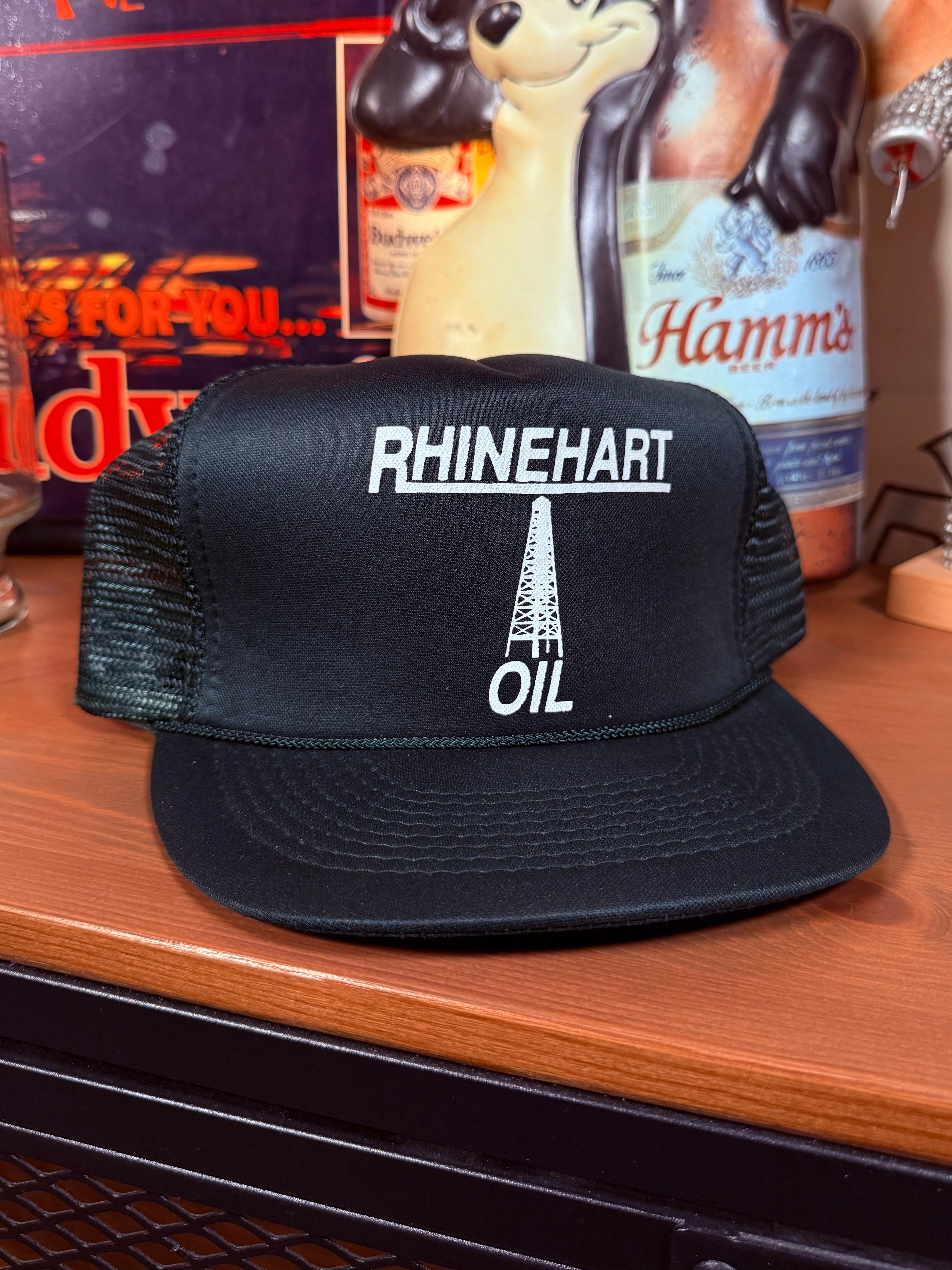 Vintage Rhinehart Oil Trucker Hat