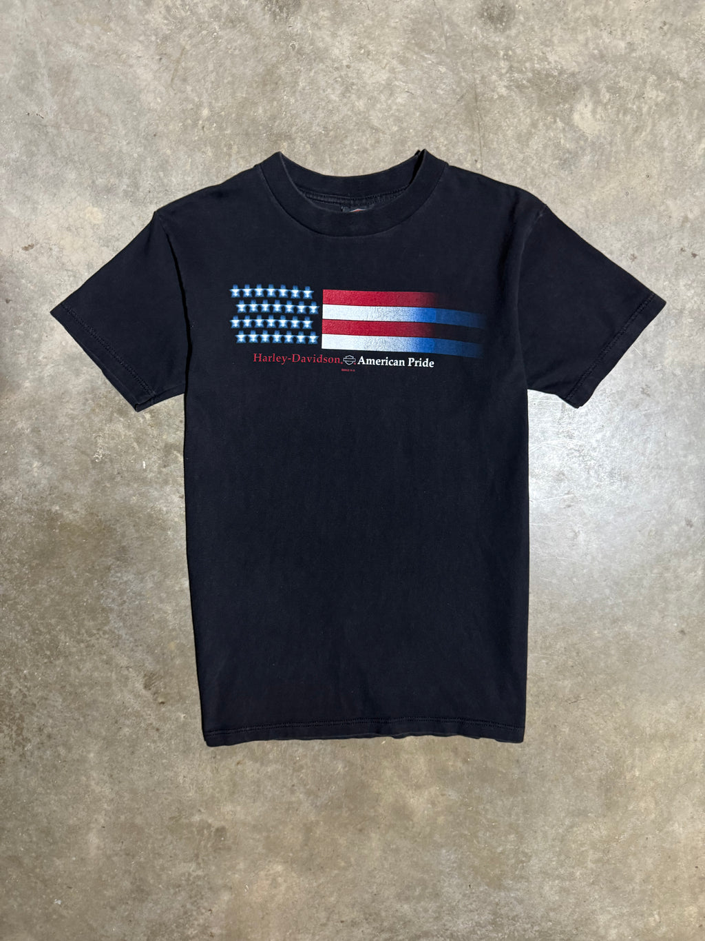 Vintage 2002 Harley Davidson American Pride T-Shirt (M)