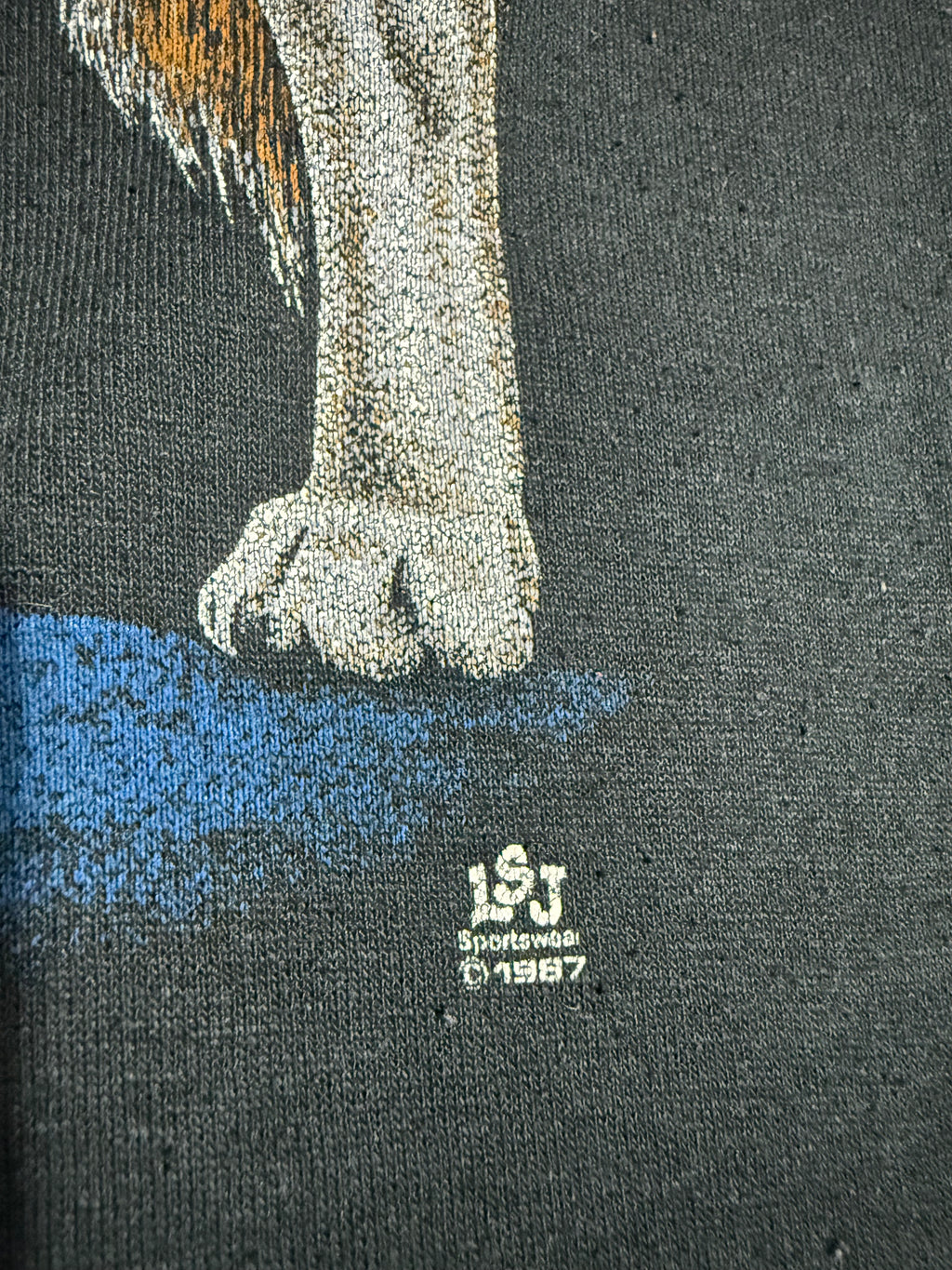 Vintage 1987 Wolf T-Shirt (L)