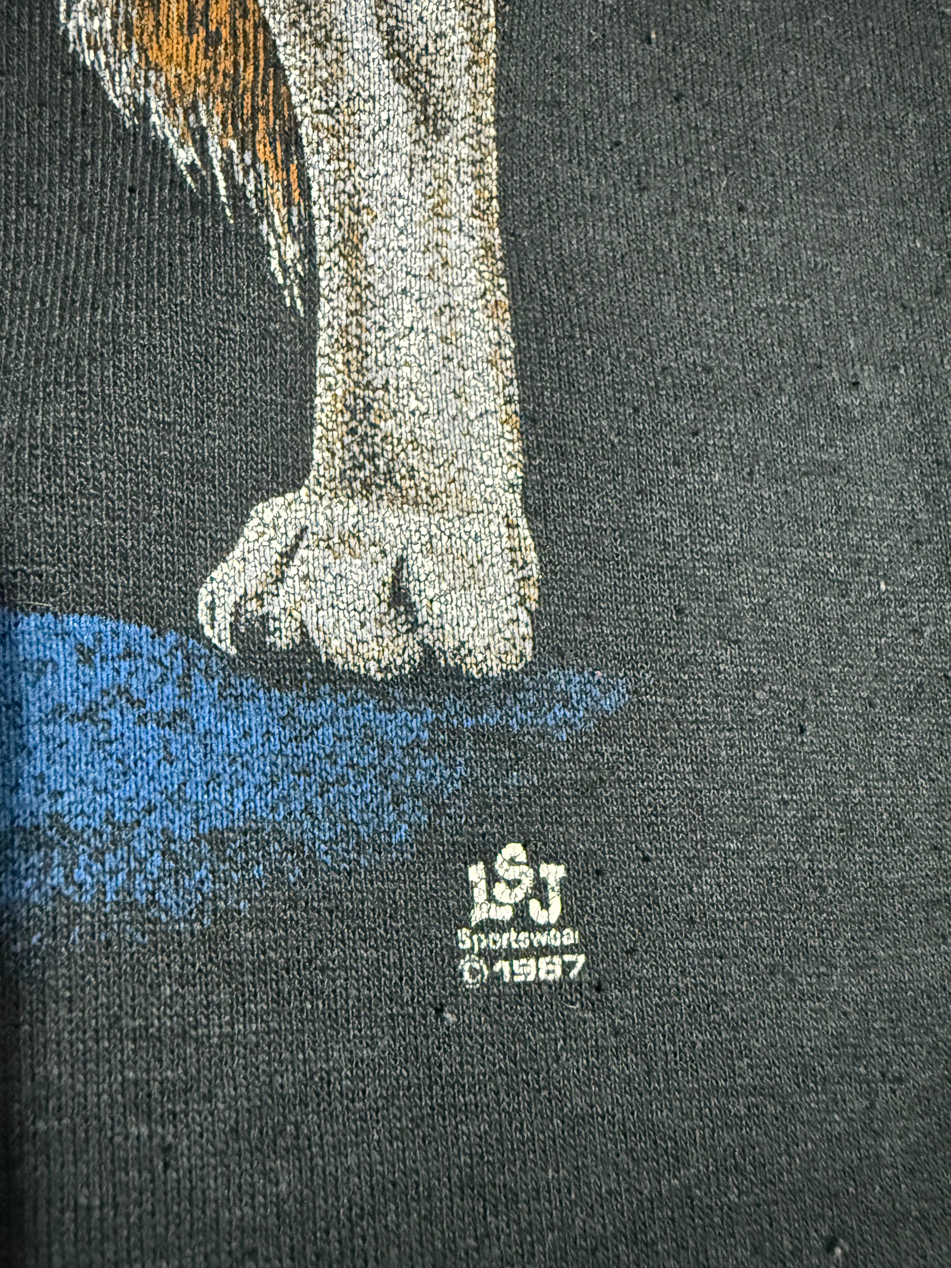 Vintage 1987 Wolf T-Shirt (L)