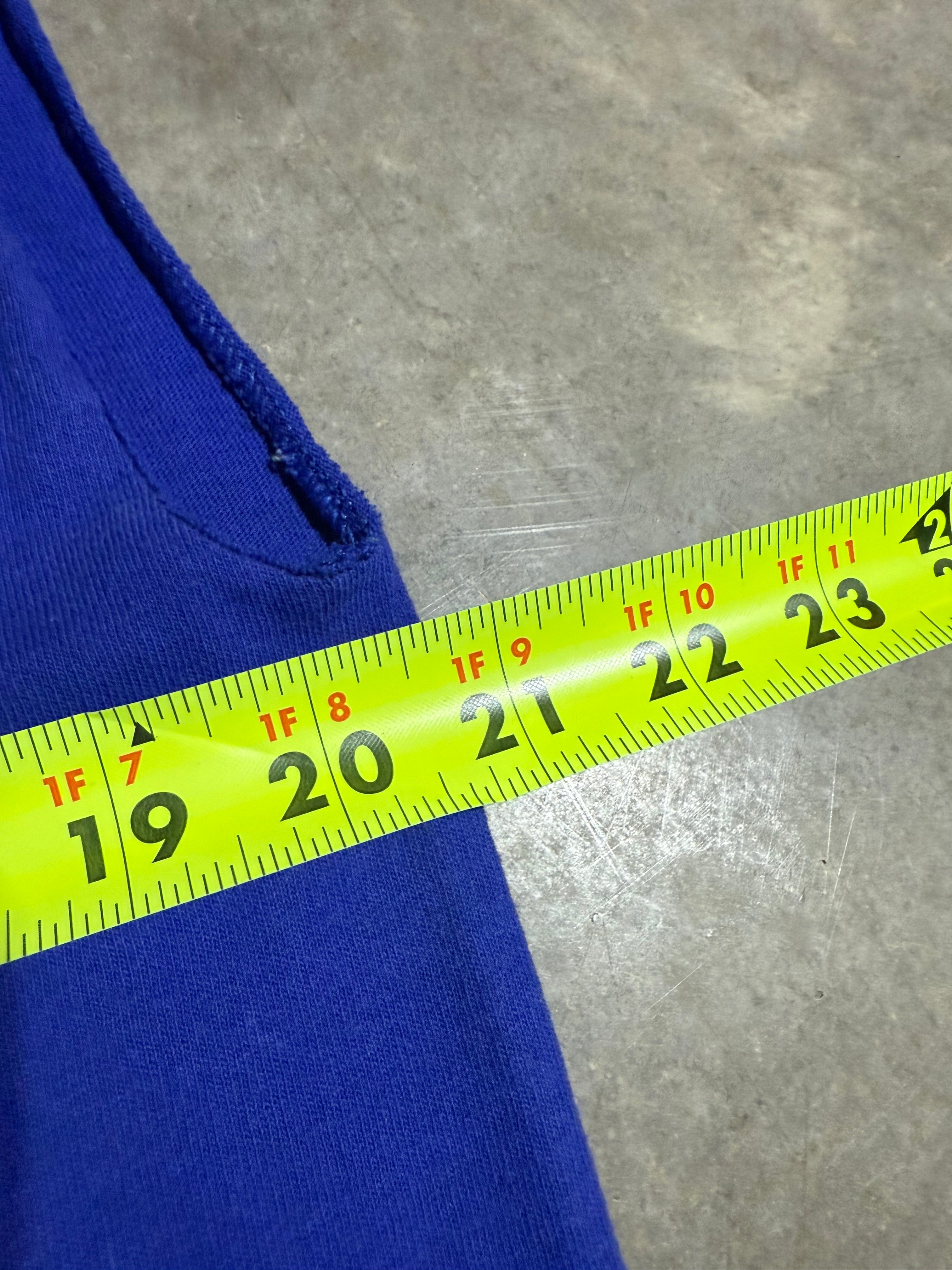 Vintage Hugo Boss Blue Cutoff Tee (L)