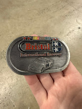 Load image into Gallery viewer, Vintage Bristol International Speedway Nascar Belt Buckle
