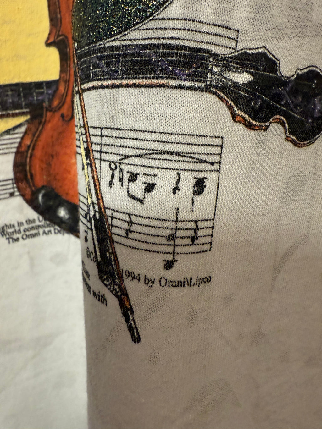 Vintage 1994 Country Music All Over Print Tee (XL)