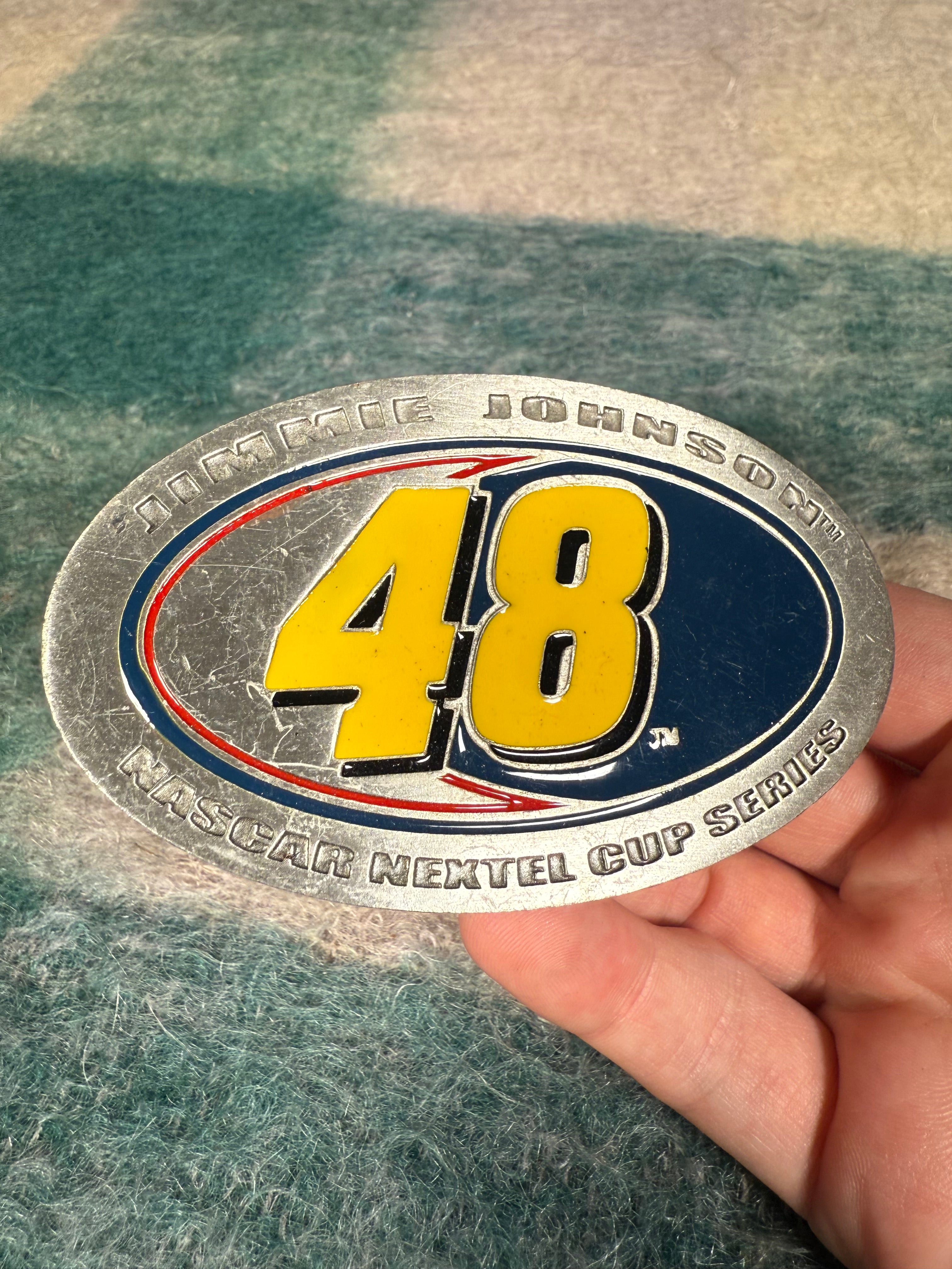 2000s Jimmie Johnson Belt Buckle