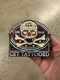 Y2K Get Tattooed Belt Buckle