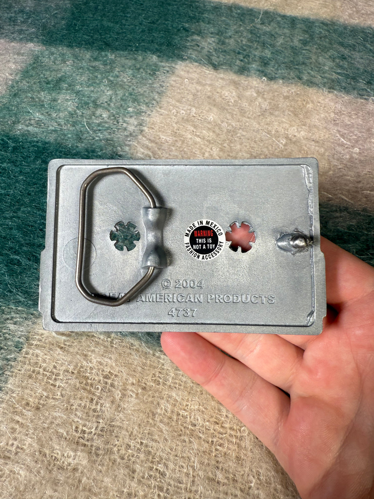 2004 Cassette Tape Belt Buckle