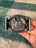 Vintage Doberman Pinscher Dog Belt Buckle