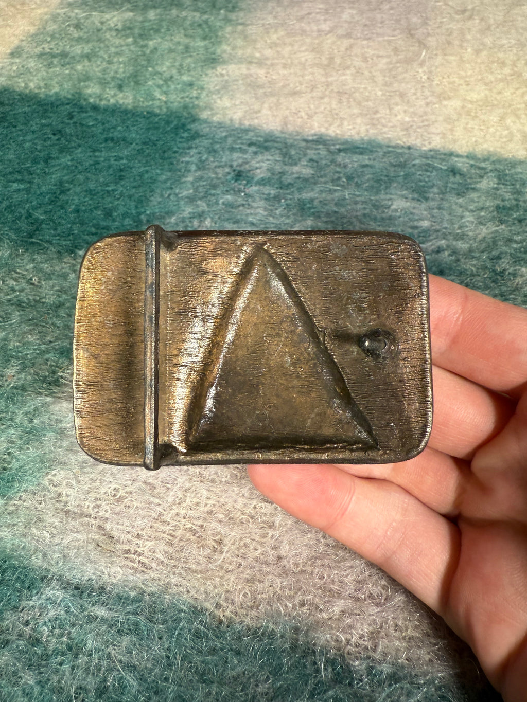 Vintage The Lost World Belt Buckle