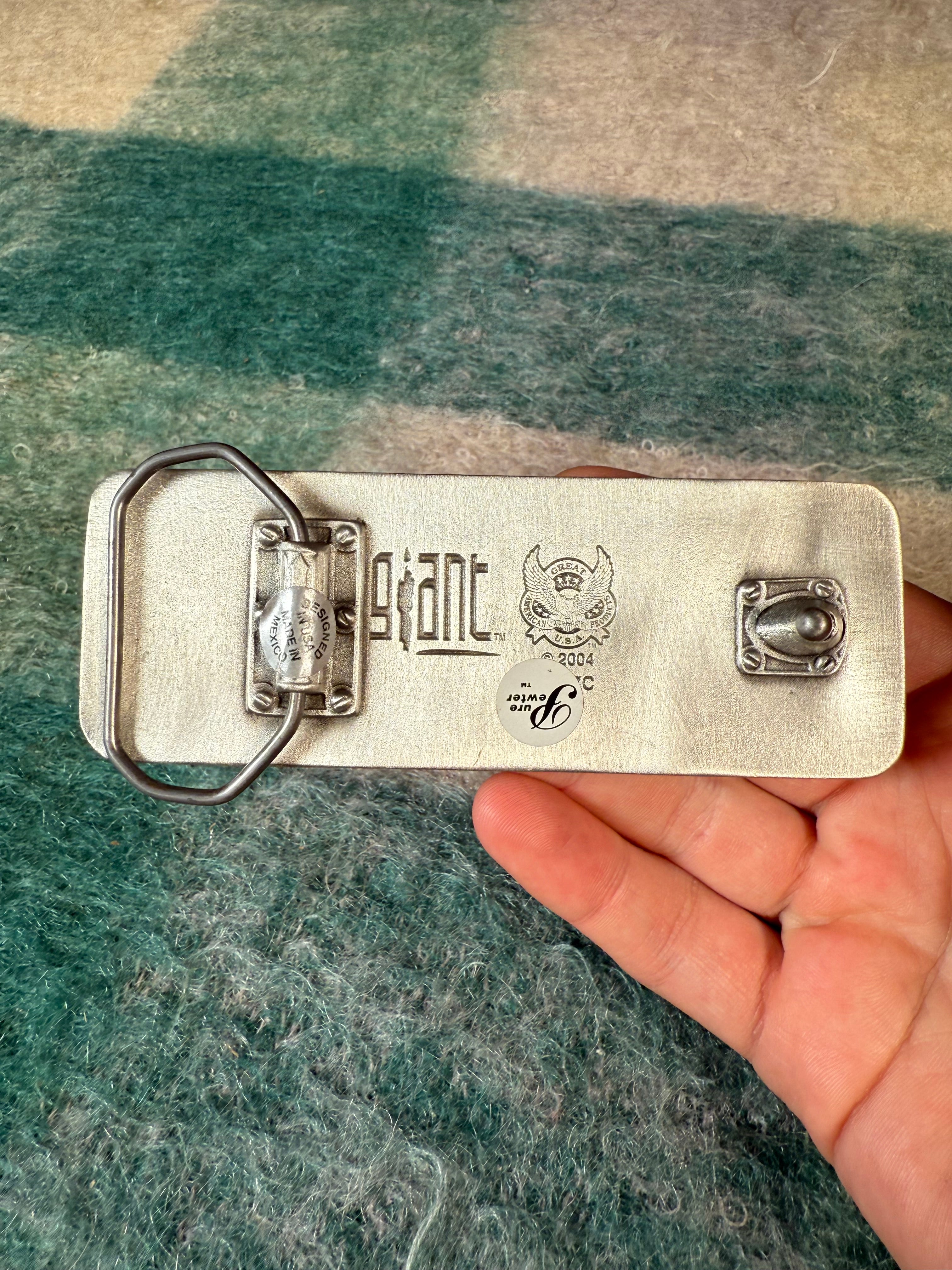 Vintage 2004 No Doubt Rock Steady Belt Buckle By Giant