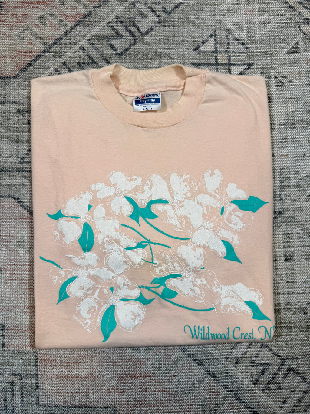 Vintage Wildwood Crest NJ Floral Shirt (M/L)