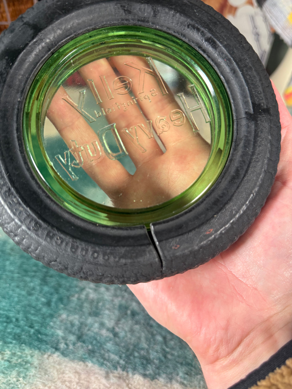 Vintage Kelly Springfield Tire Ashtray