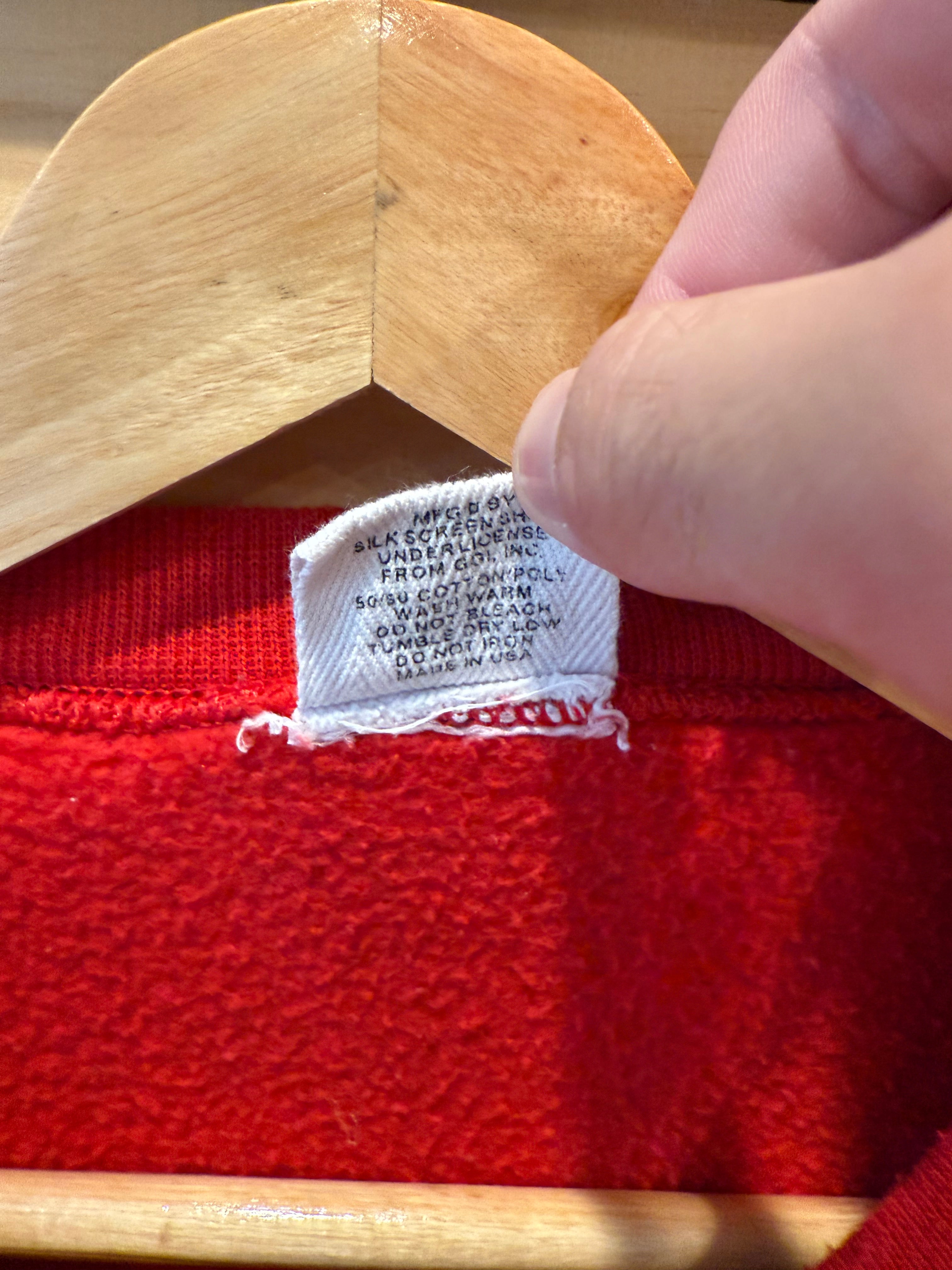 Vintage Golds Gym Red Crewneck (XL)