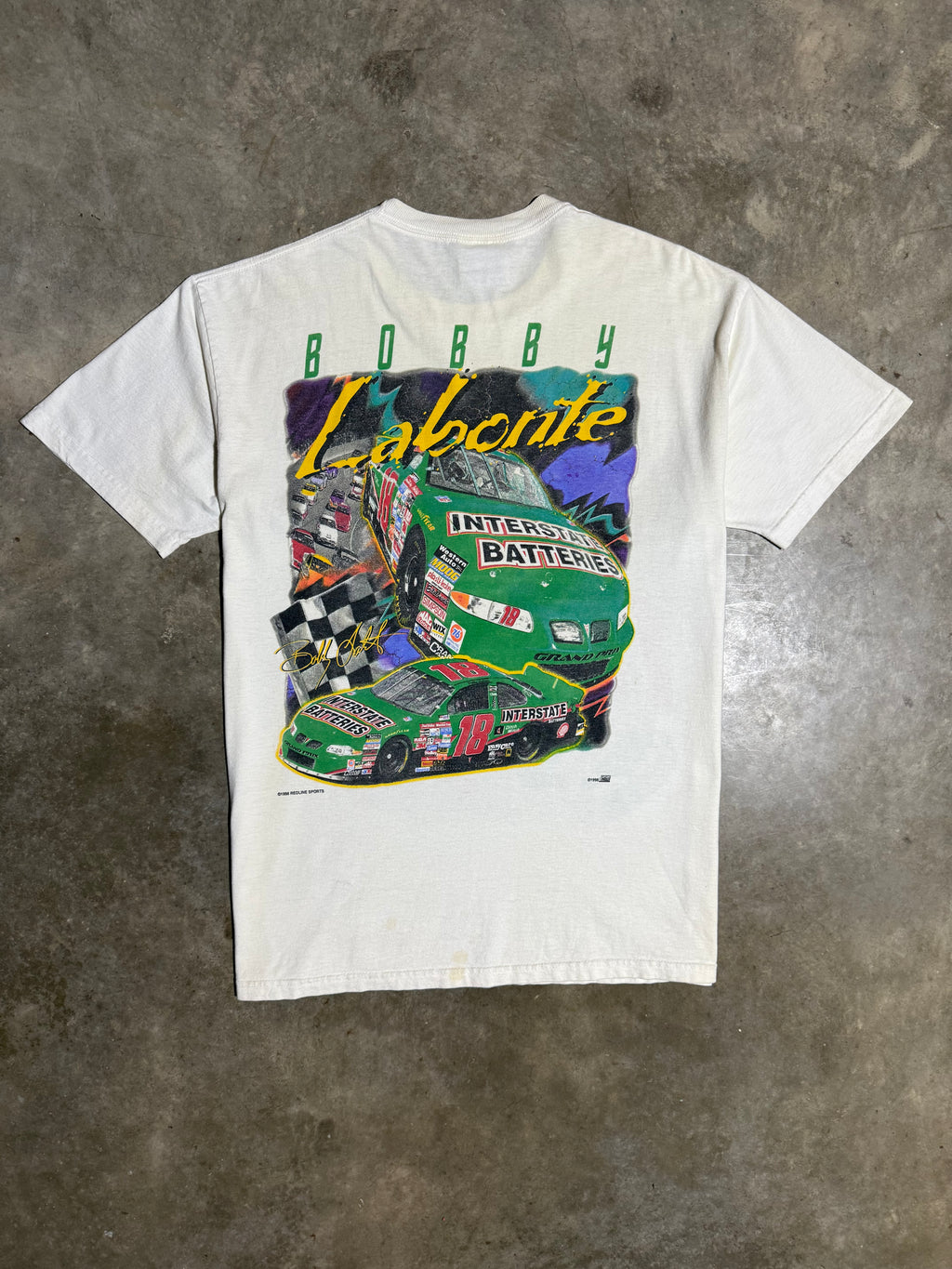 Vintage 1998 Pure Energy Bobby Labonte Nascar T-Shirt (L)