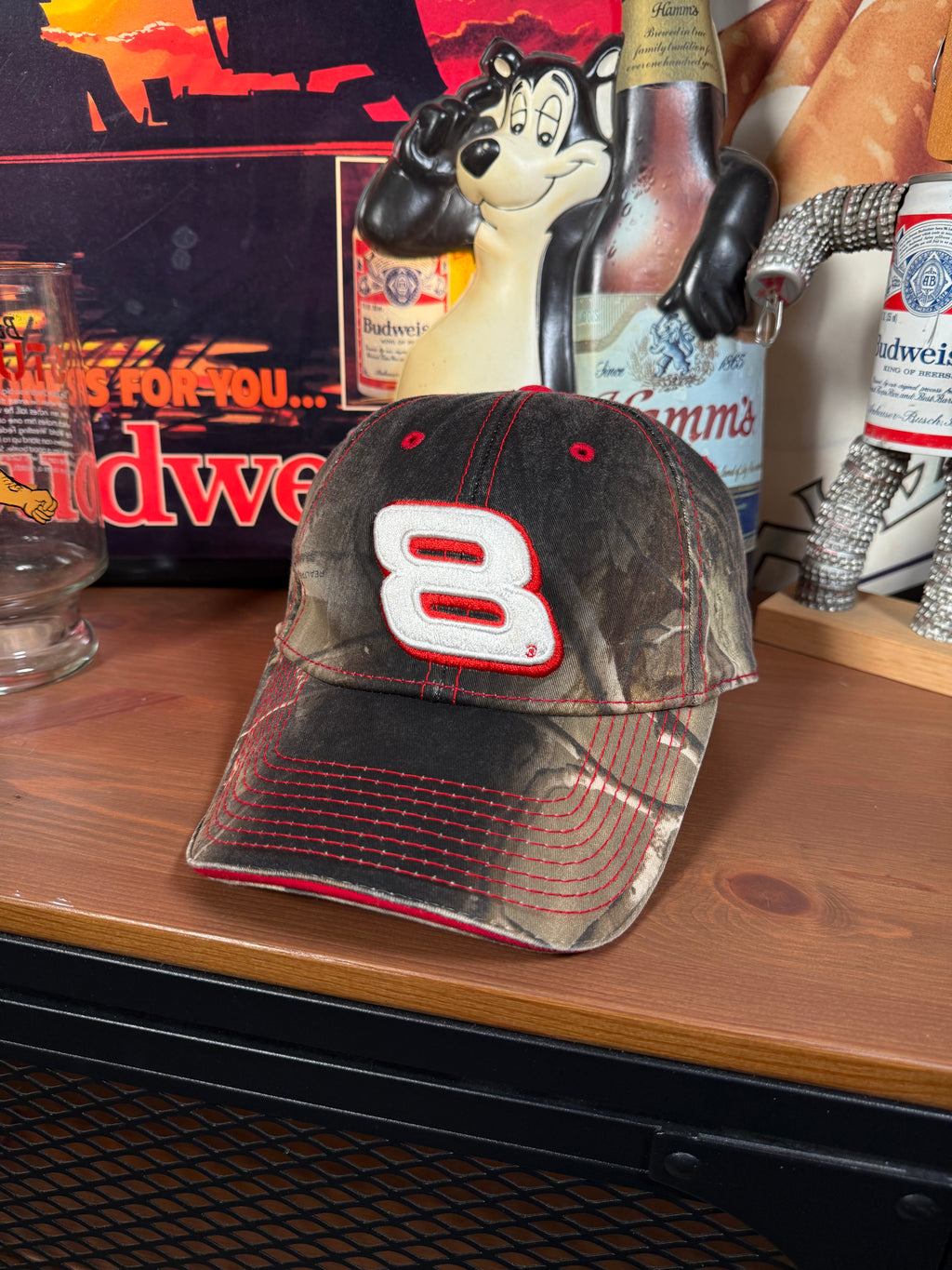 2000s Dale Earnhardt Jr Camo Racing Hat