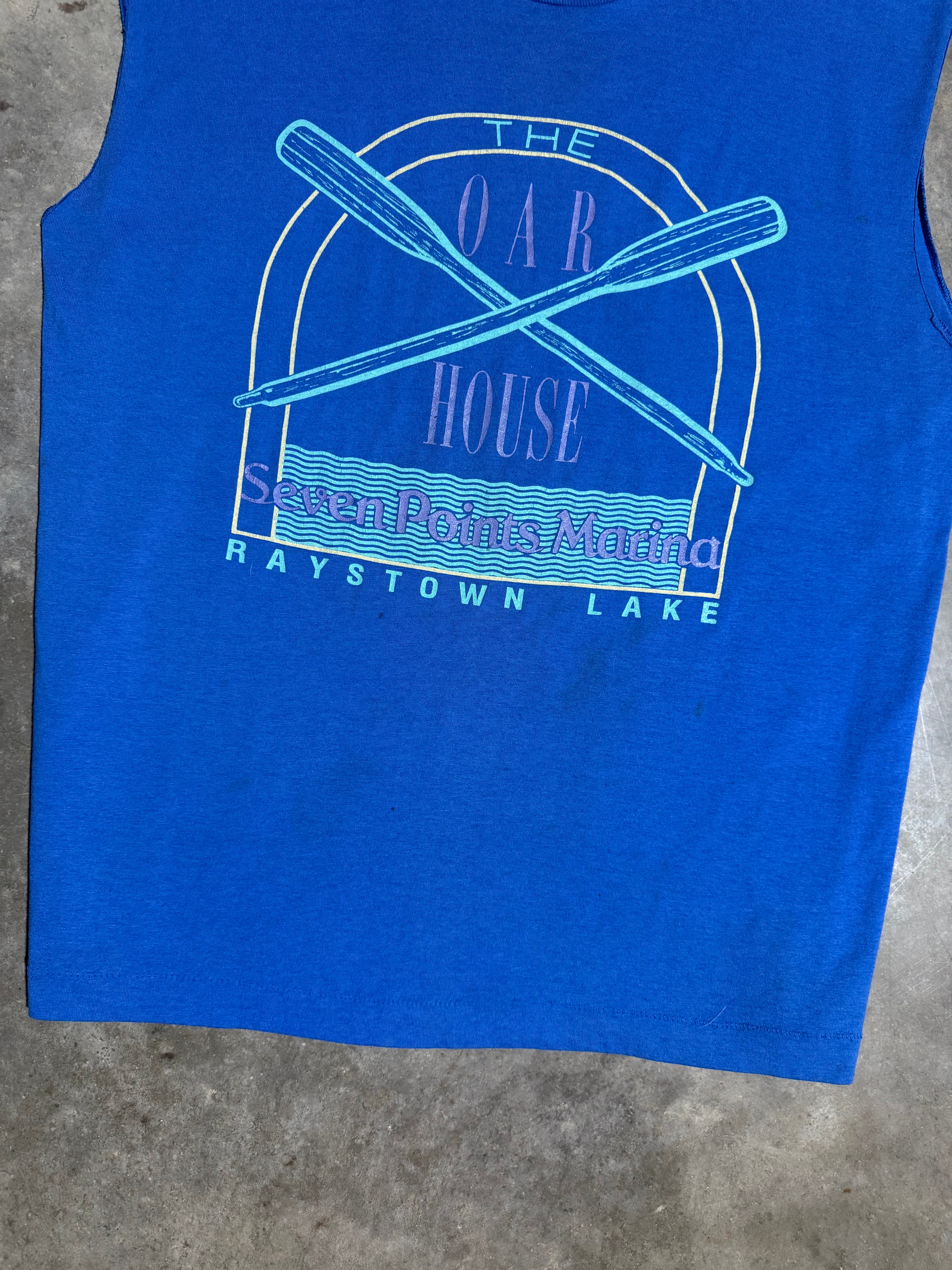 Vintage The Oar House Cutoff Tee (L)