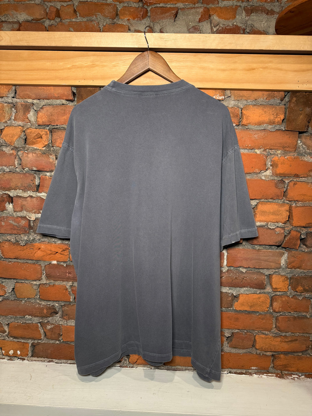 Vintage Woolrich Heavyweight Blue/Gray Dyed Tee (2XL)