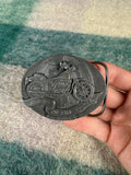 Vintage Bikers of the World Motorcycle Belt Buckle