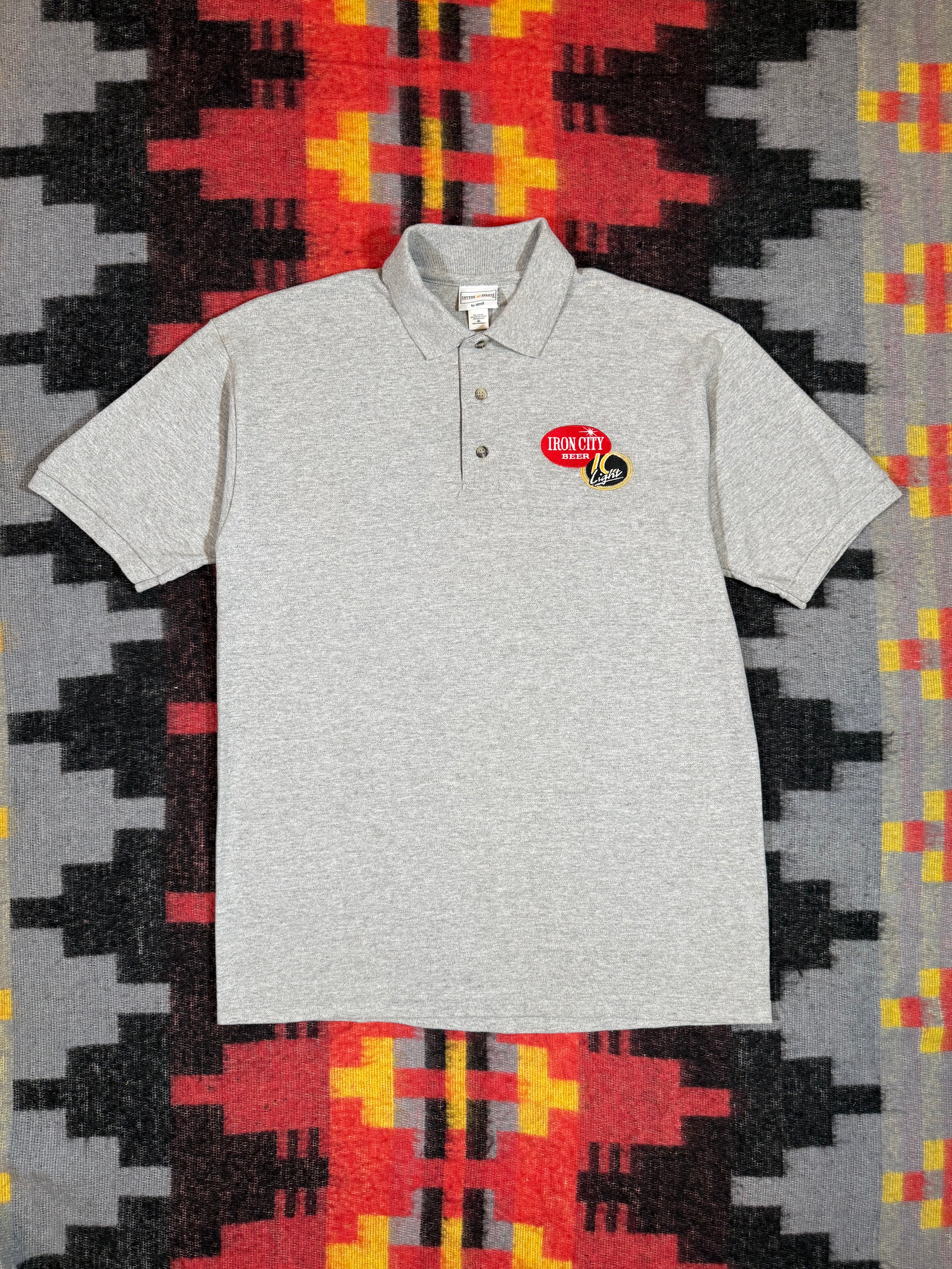 Early 2000s Iron City/IC Light Polo Shirt (M)