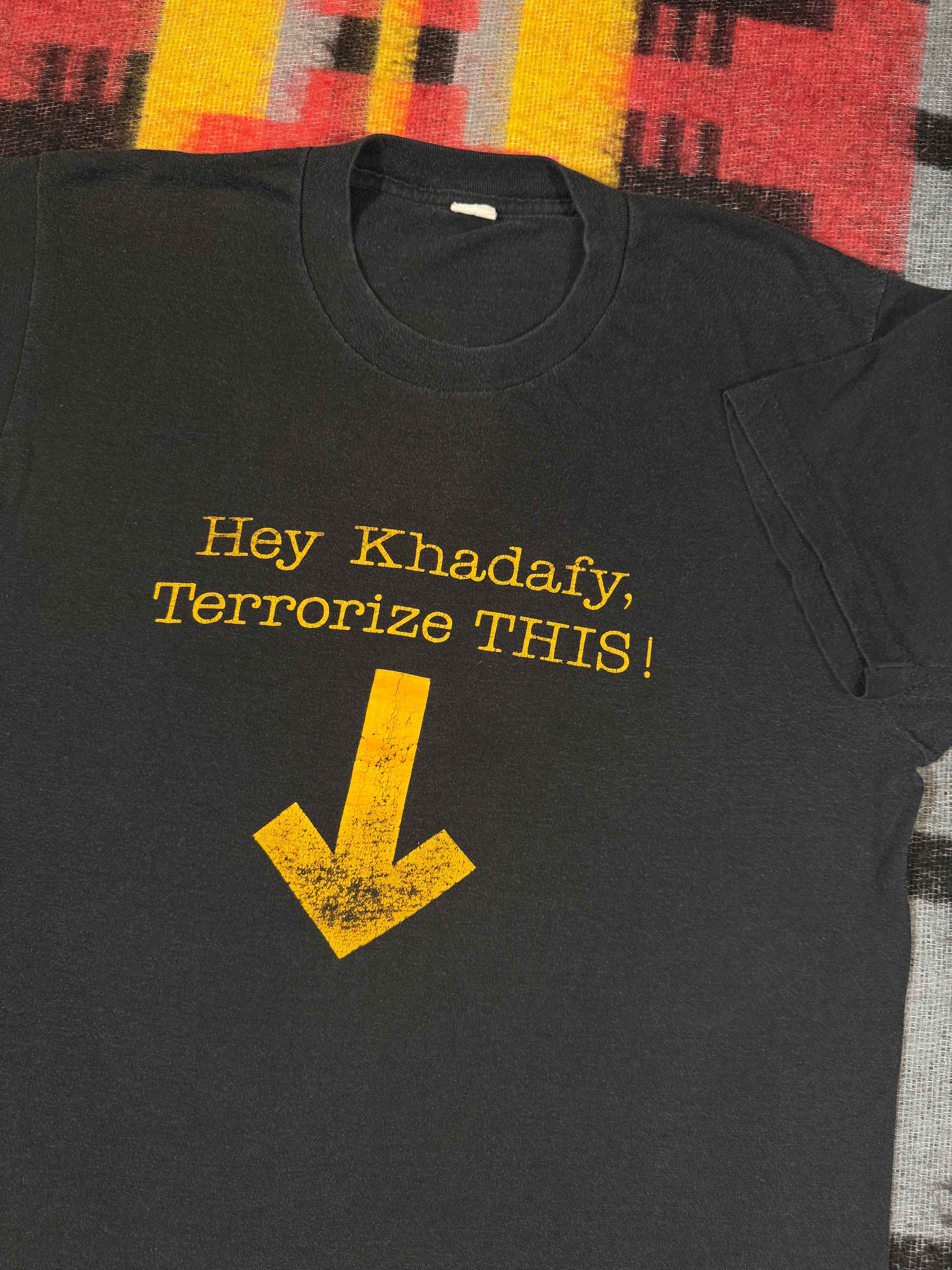 Vintage 80s Terrorize This Shirt (L)