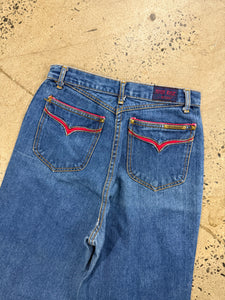 Vintage 70s Brittania High Rise Jeans (26x29)