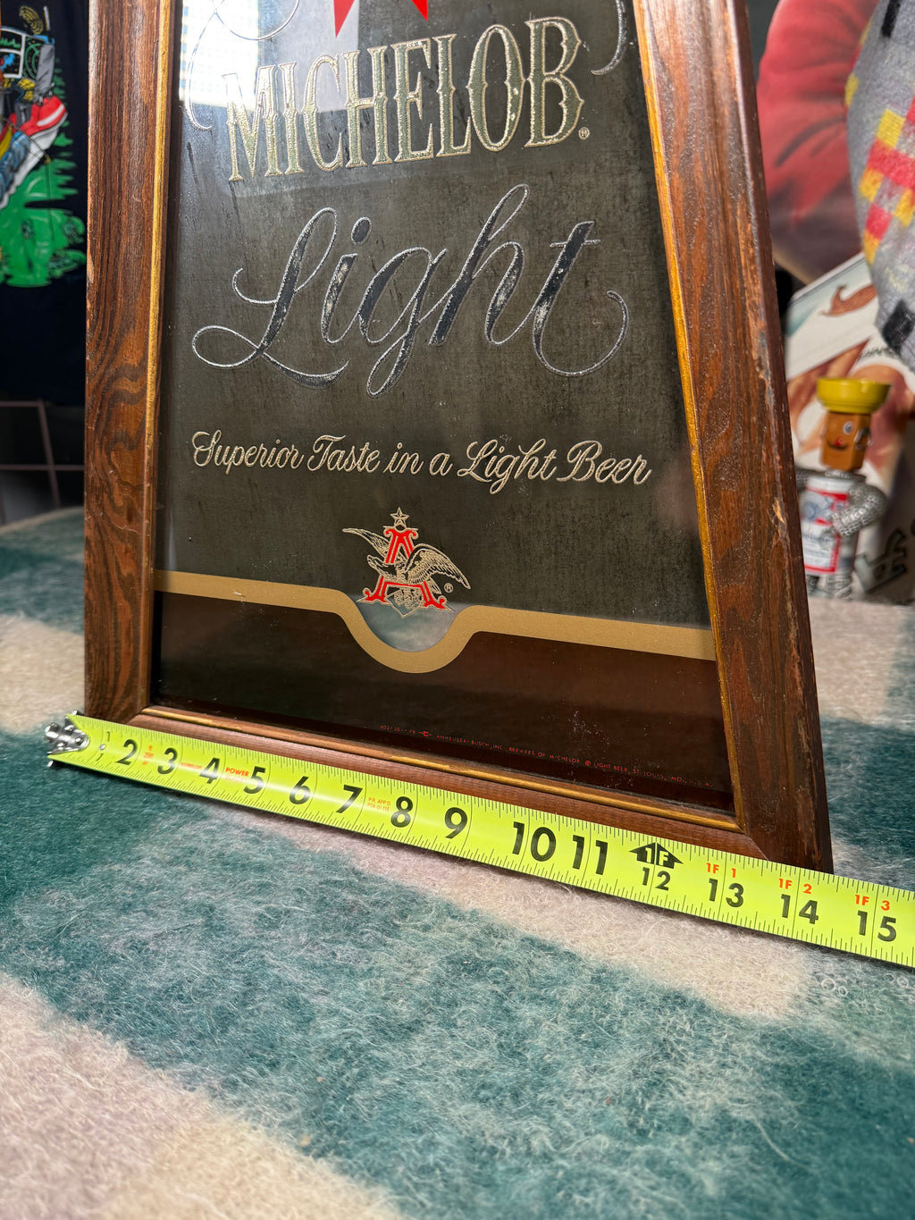 Vintage Michelob Bar Mirror (14x20inch)
