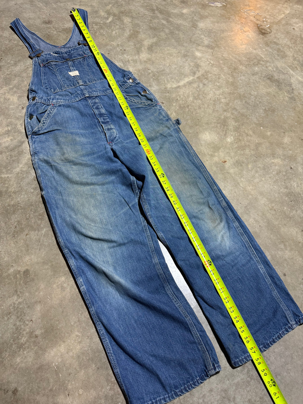 True Vintage JC Penney Big Mac Denim Overalls (32x28)