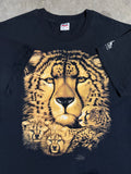 Vintage 90s Leopard T-Shirt (2XL)