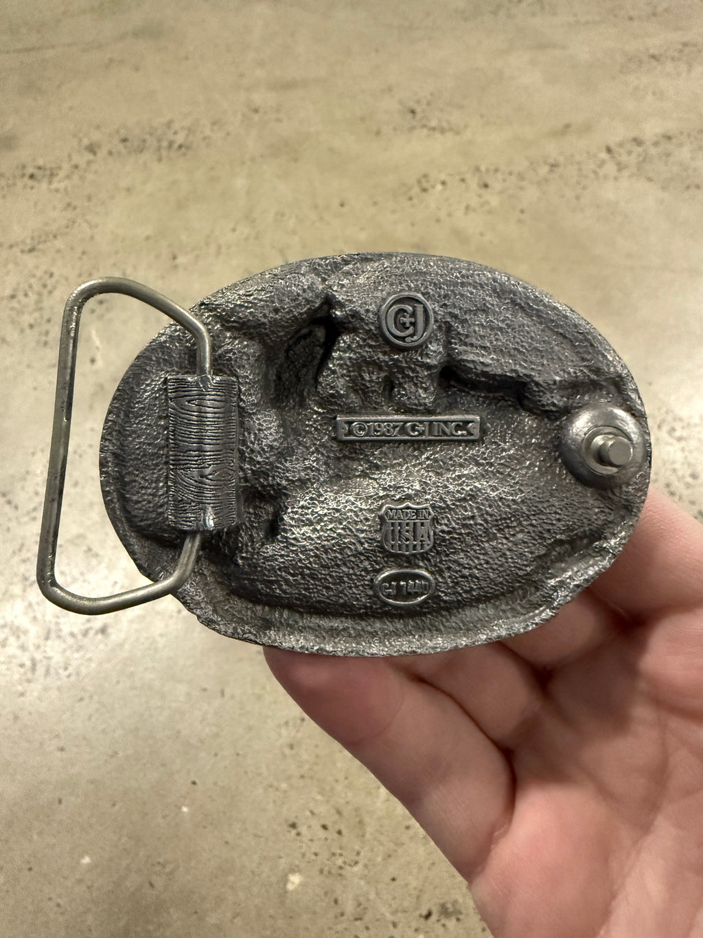 Vintage American 440 Belt Buckle