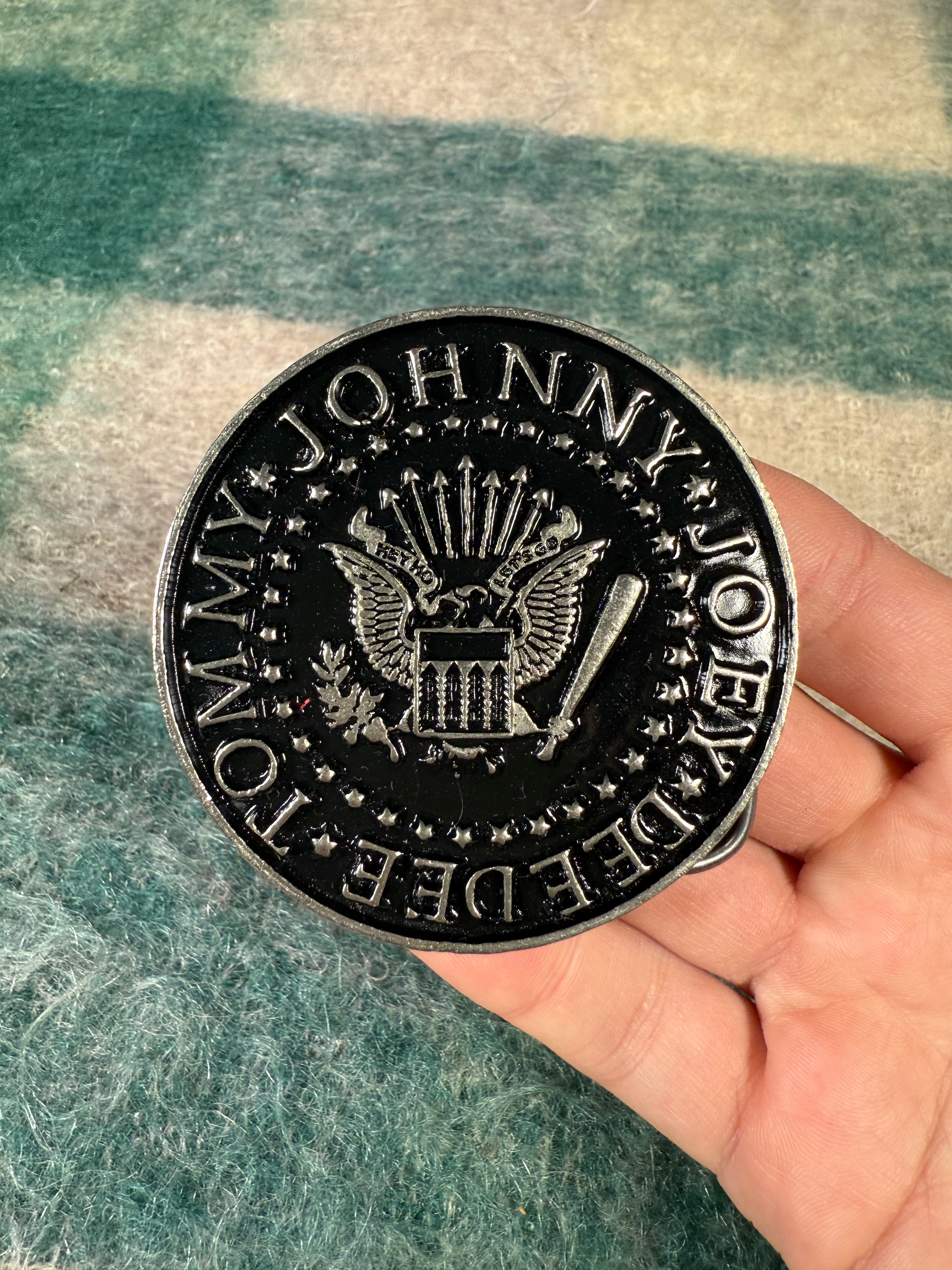Vintage 2004 The Ramones Belt Buckle