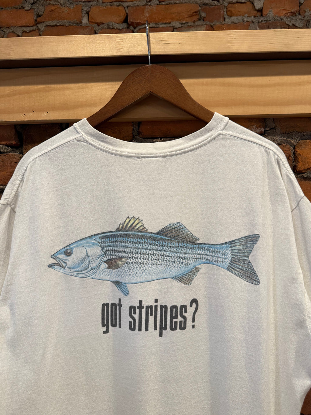 Vintage Got Stripes? IGFA Fish Tee (XL)