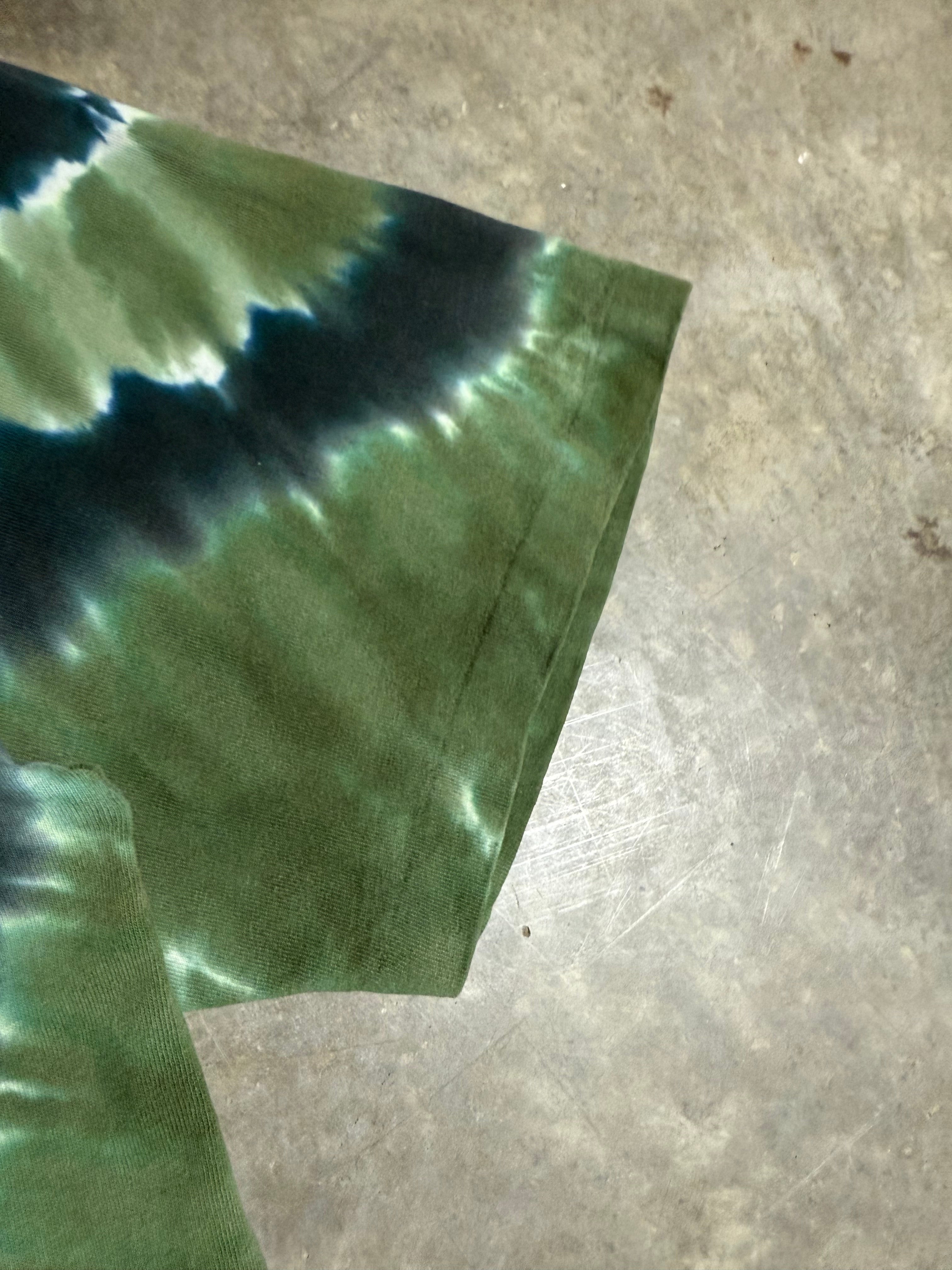 Vintage 90s Marines Tie Dye Shirt (L)