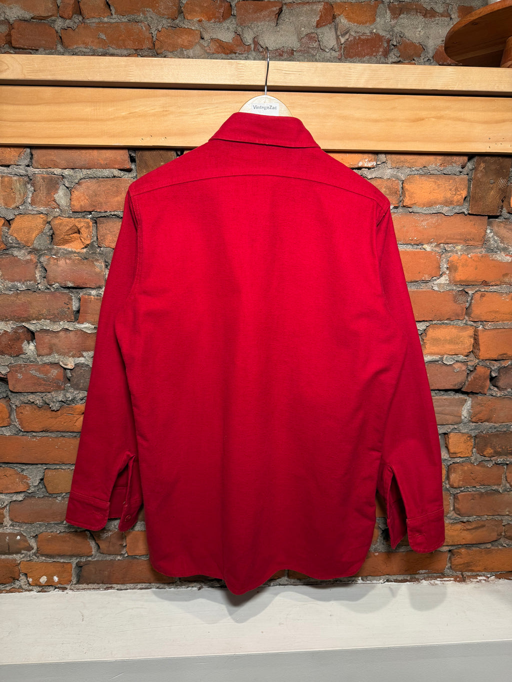 Vintage Woolrich Red Button Up Shirt (M)