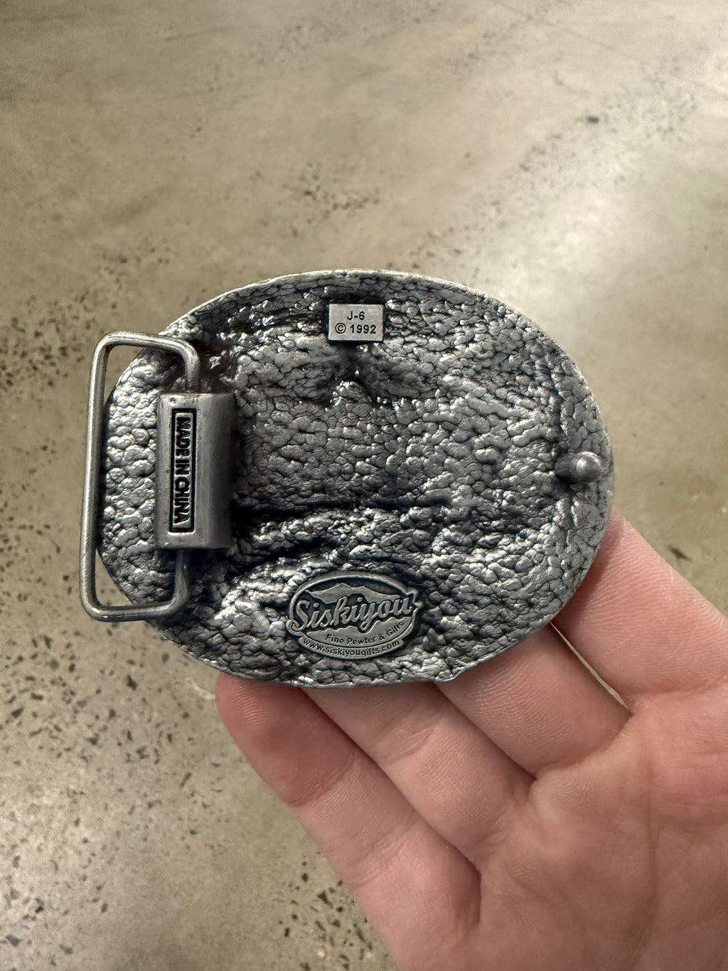 Vintage Free Masons Belt Buckle