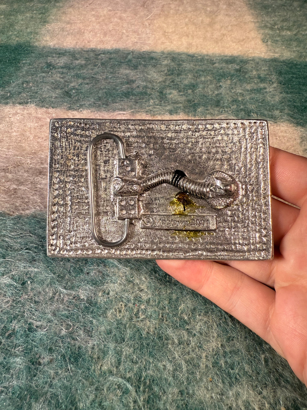 Vintage 2004 Drunk? Breathalyzer Belt Buckle