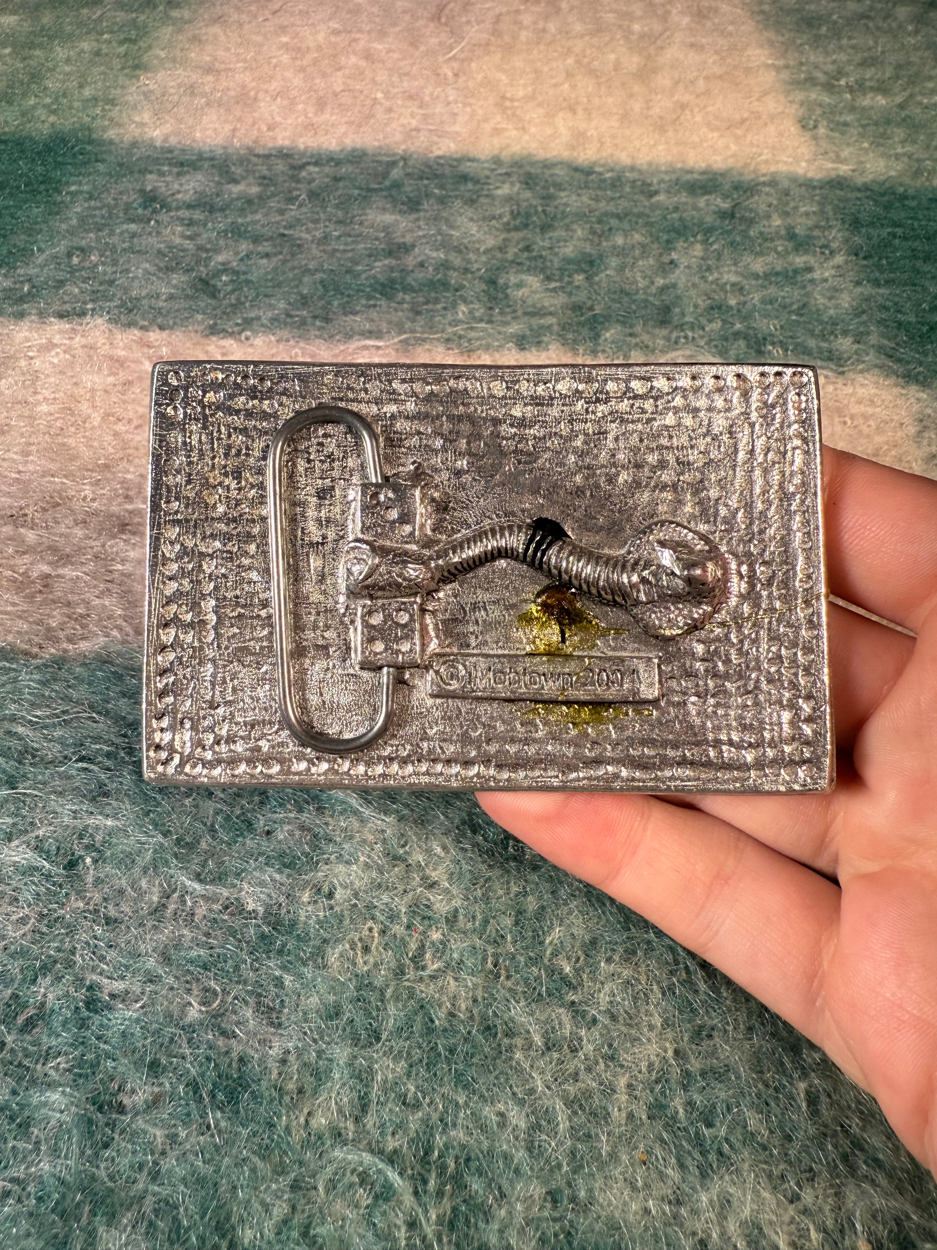Vintage 2004 Drunk? Breathalyzer Belt Buckle