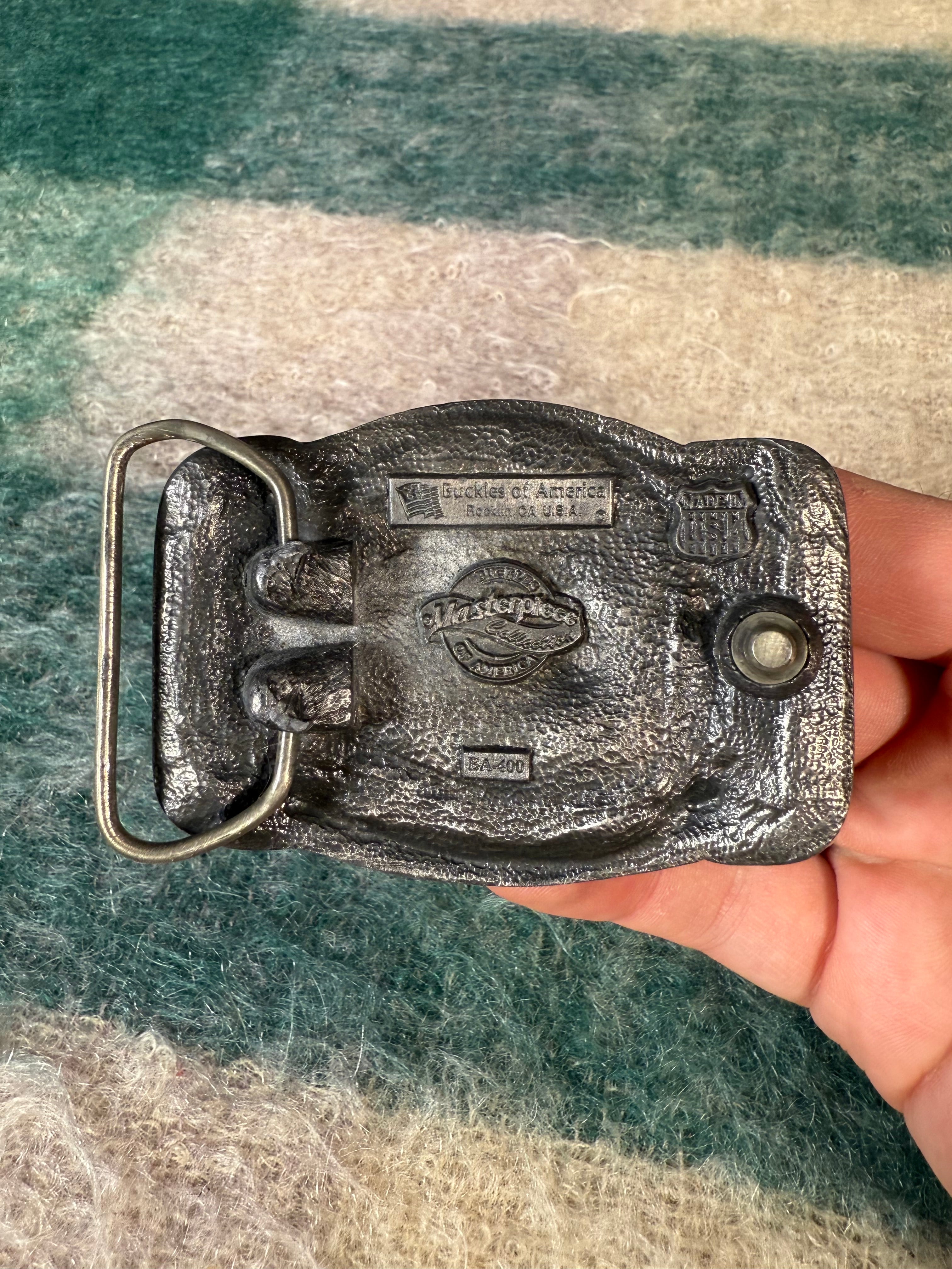 Vintage Labrador Belt Buckle