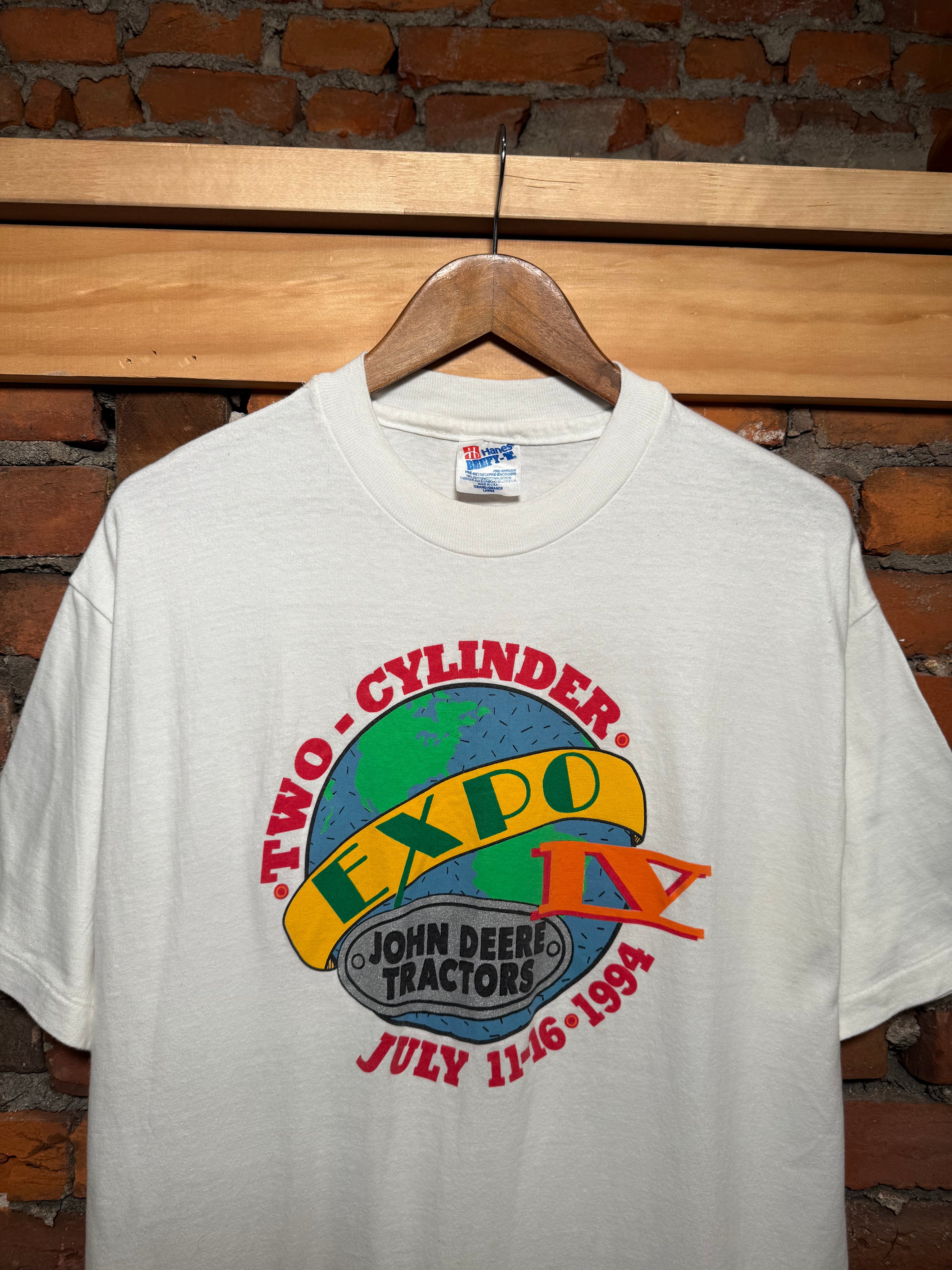 Vintage 1994 John Deere Expo T-Shirt (L)